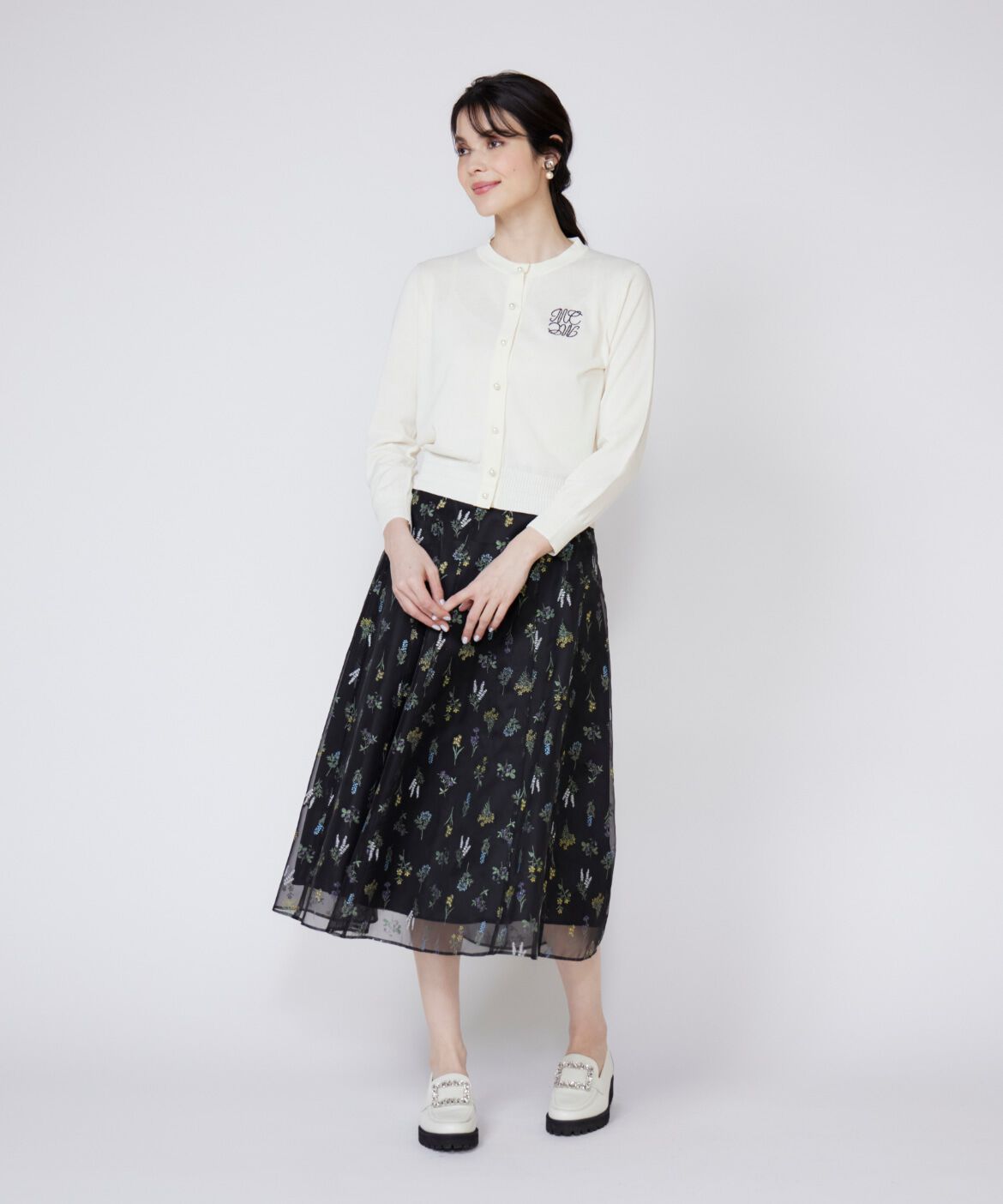 Maglie le cassetto「《大きいサイズ》LOVER UVカーディガン」|カーディガン|