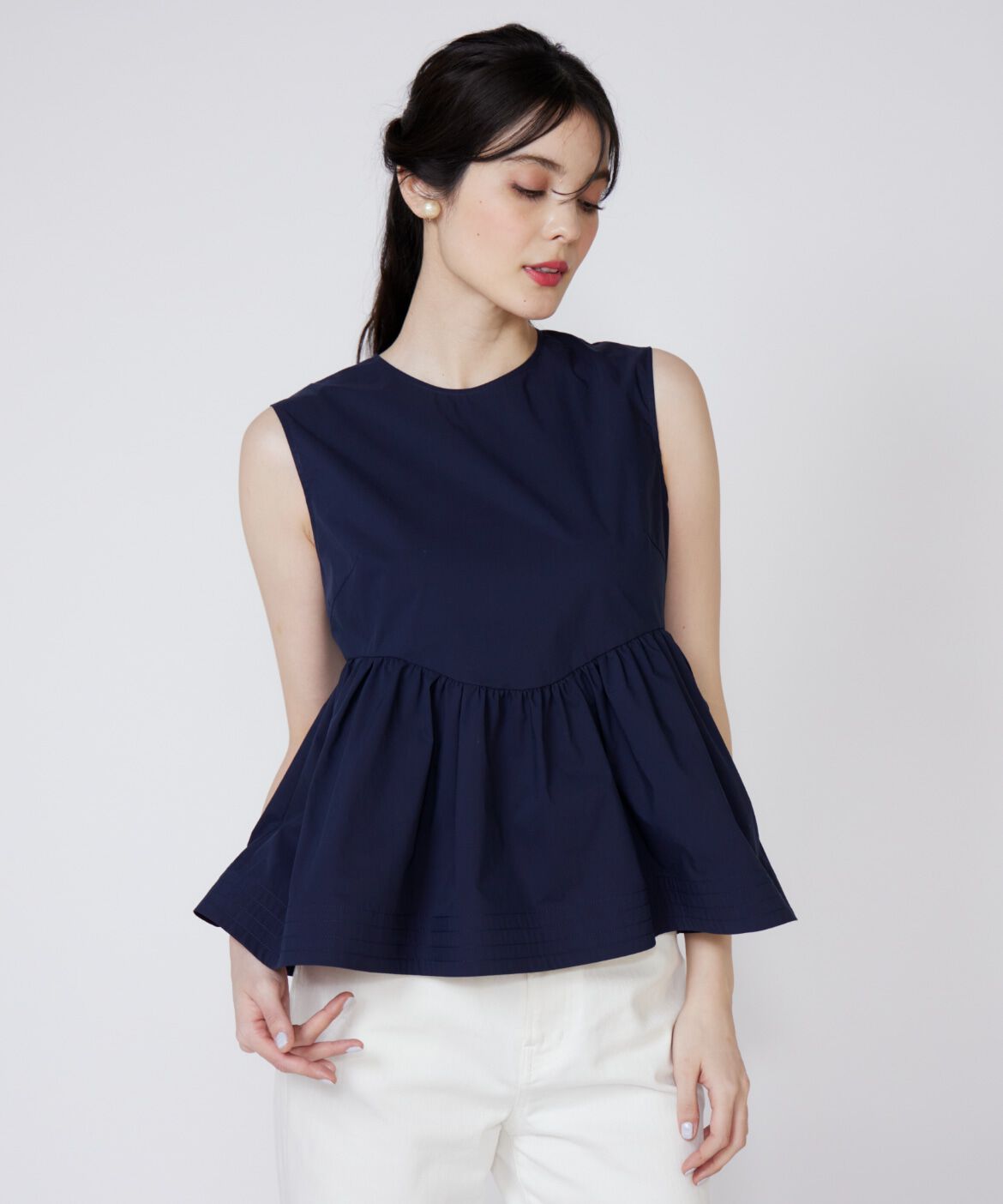 Maglie le cassetto「ペプラムブラウス」|シャツ・ブラウス|