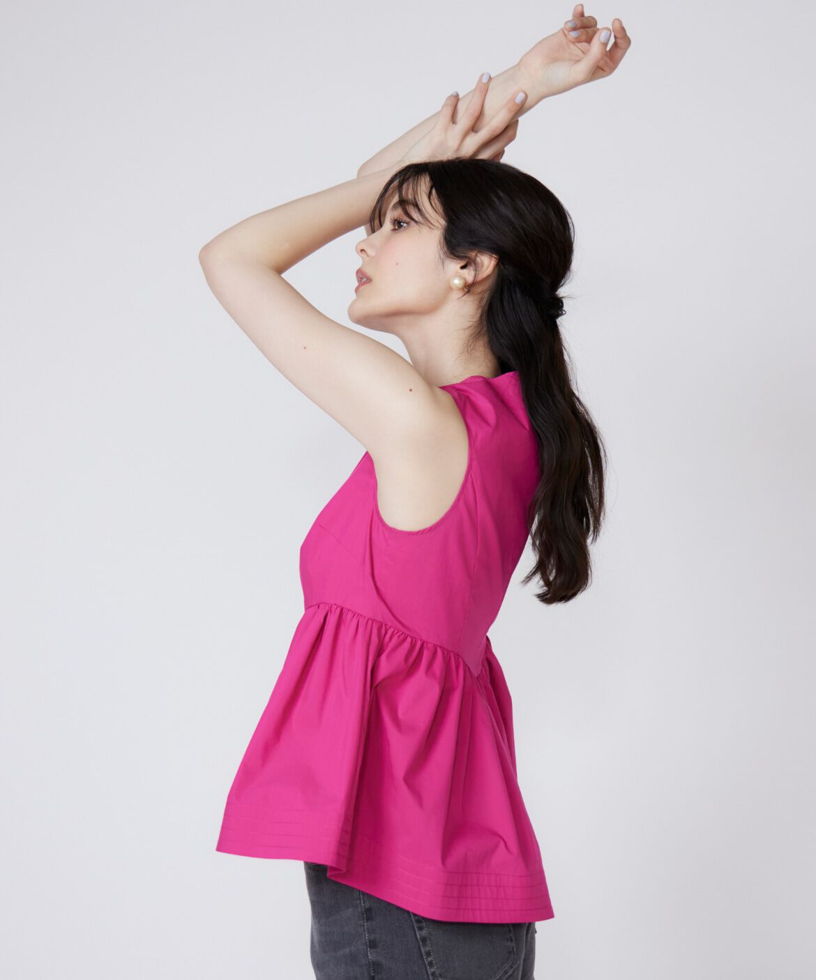 Maglie le cassetto「ペプラムブラウス」|シャツ・ブラウス|