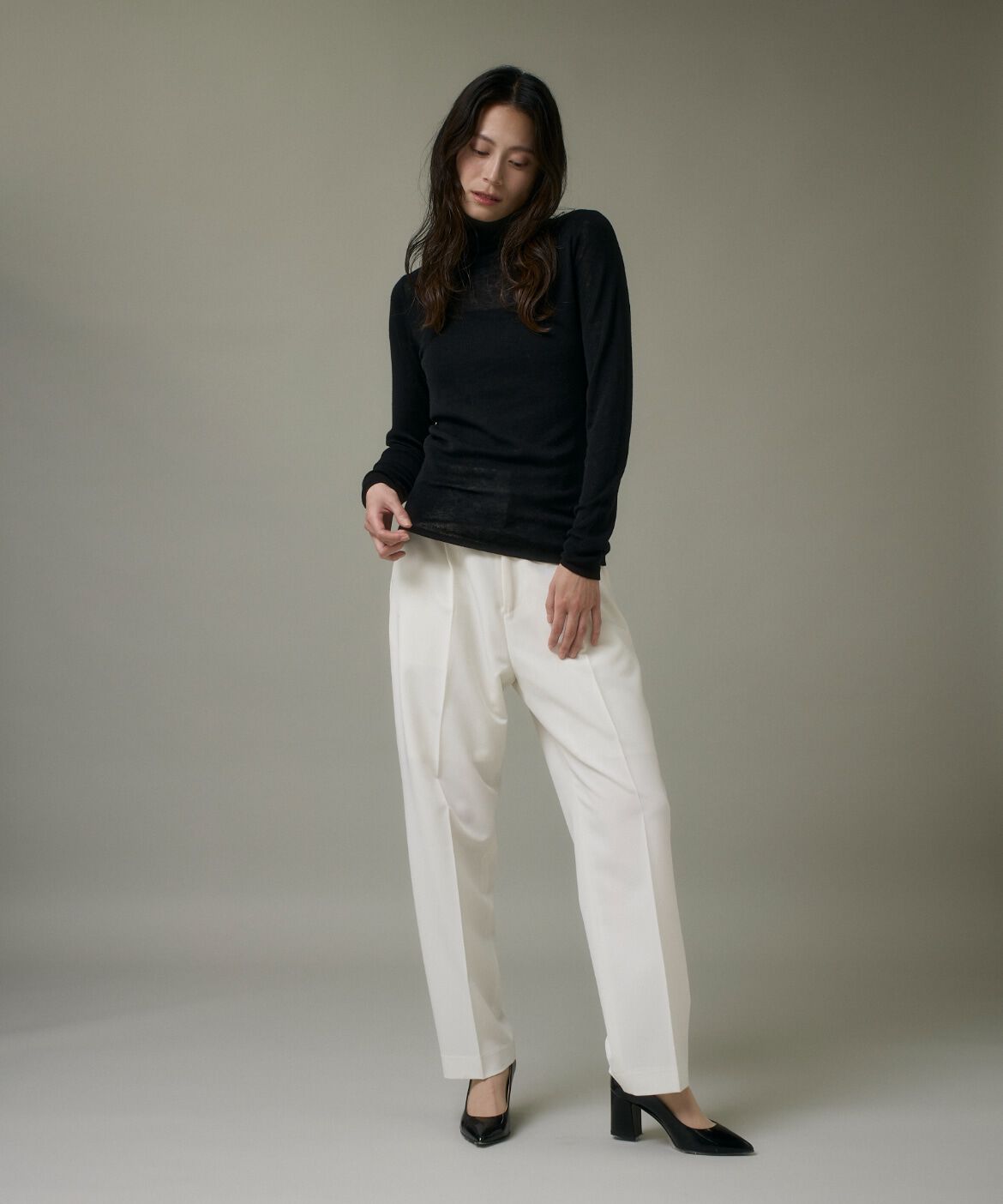 DAY by DAY it&rsquo;s international「ハイネックニットプルオーバー《Melty air wool》」|ニット・セーター|