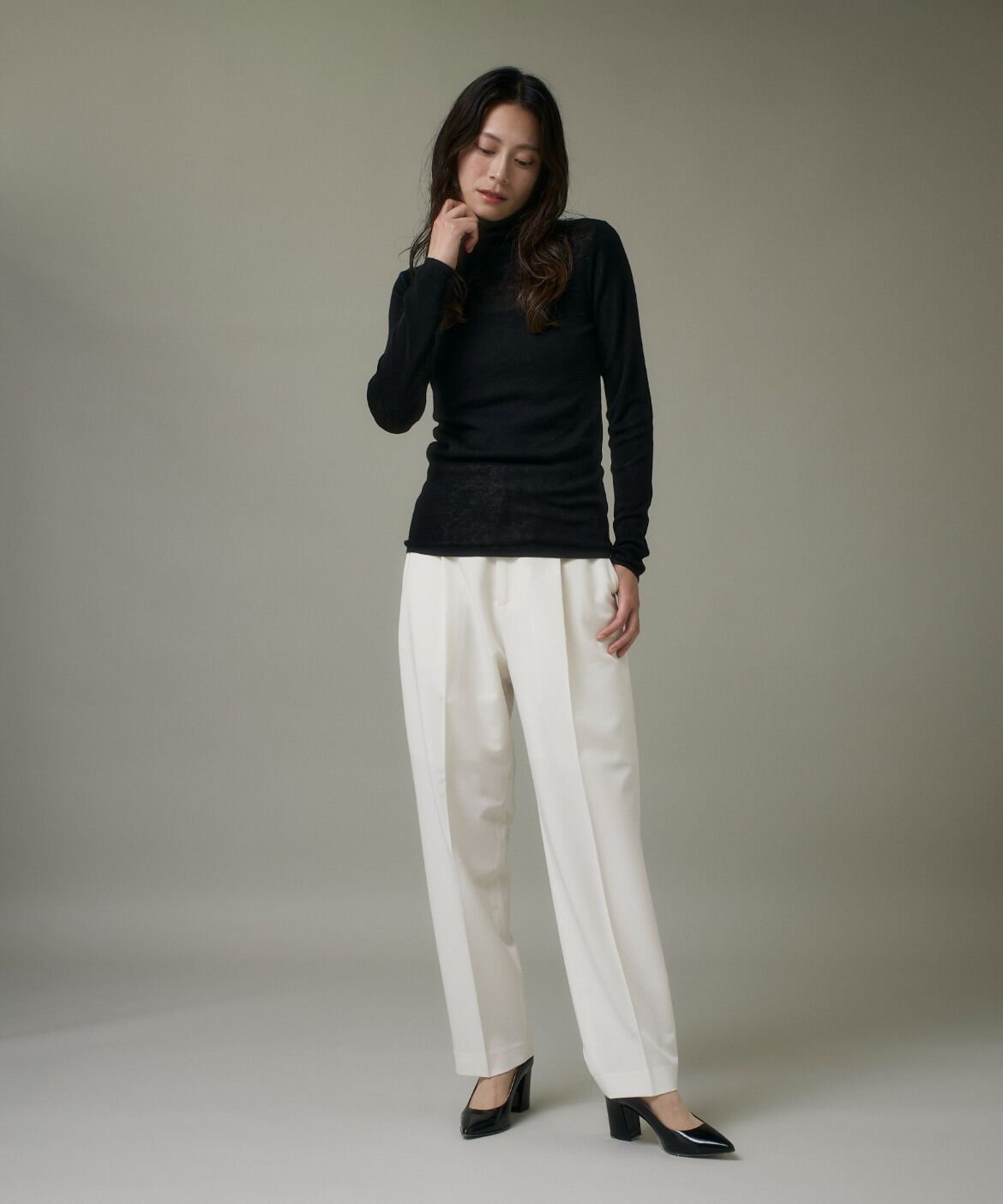 DAY by DAY it&rsquo;s international「ハイネックニットプルオーバー《Melty air wool》」|ニット・セーター|