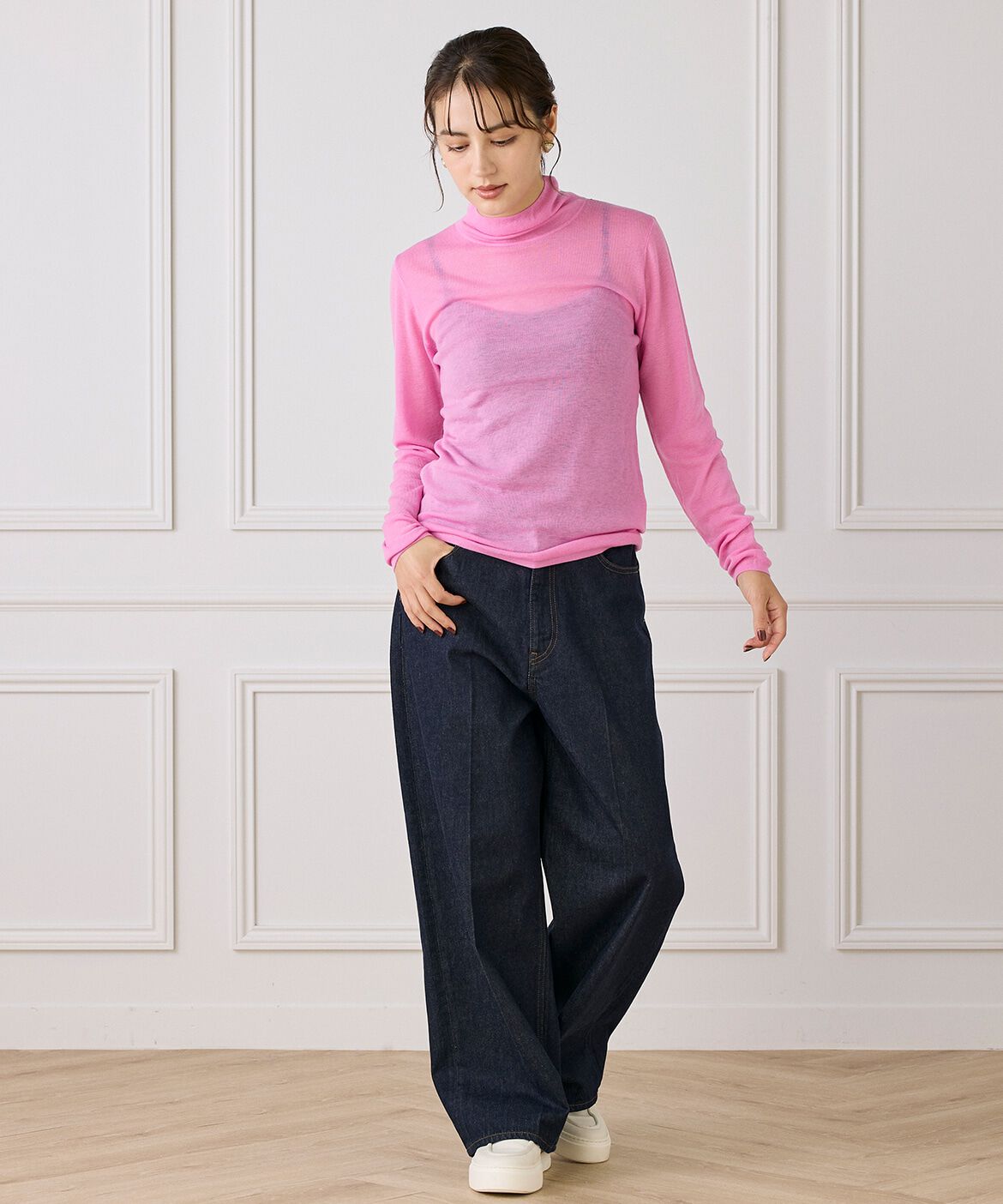 DAY by DAY it&rsquo;s international「ハイネックニットプルオーバー《Melty air wool》」|ニット・セーター|