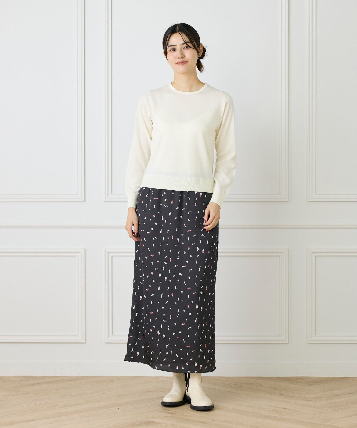 DAY by DAY it&rsquo;s international「ウォッシャブルウールベーシッククルーネックニット《HARMONY》」|ニット・セーター|