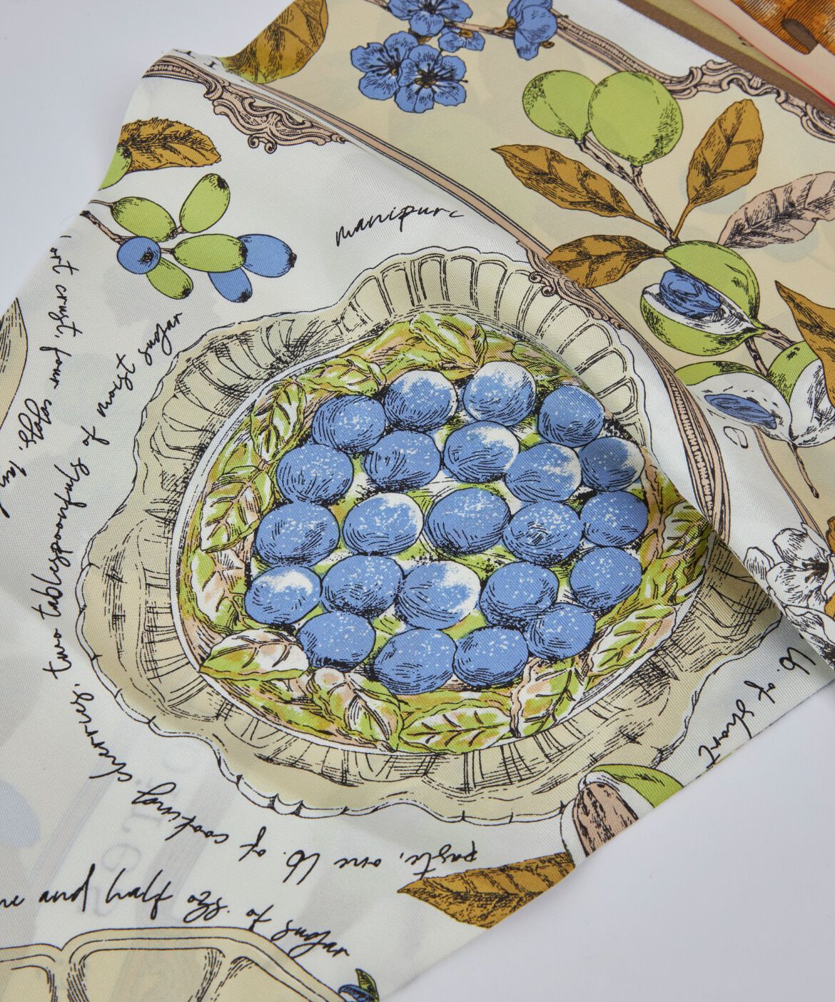 FAVORITE SUKINAMONO「ダイヤ型スカーフ　アンティークレシピ《manipuri》」|ストール|