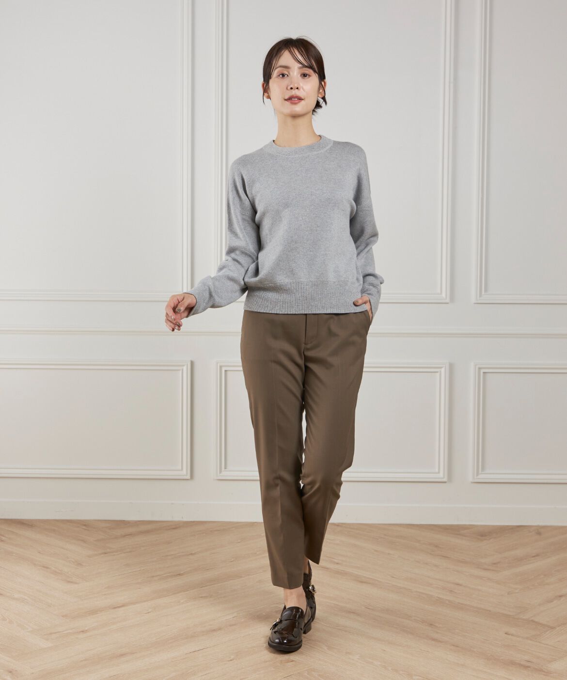 DAY by DAY it&rsquo;s international「クルーネックニットプルオーバー《Melty air organic coton》」|ニット・セーター|