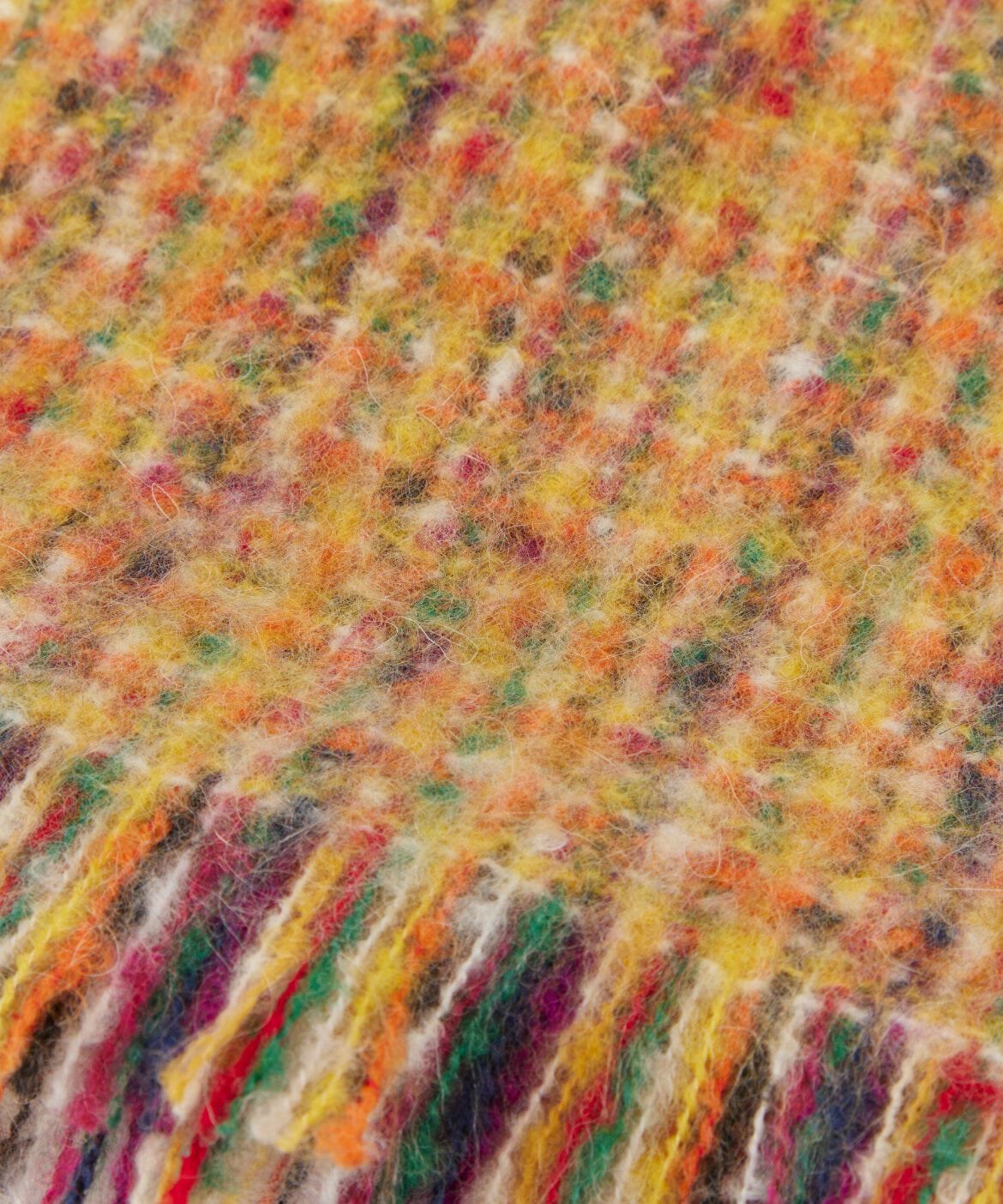 DAY by DAY it&rsquo;s international「ミックスカラーフリンジ マフラー 《PIERRE QUIOC/ピエールキオック》」|ストール|