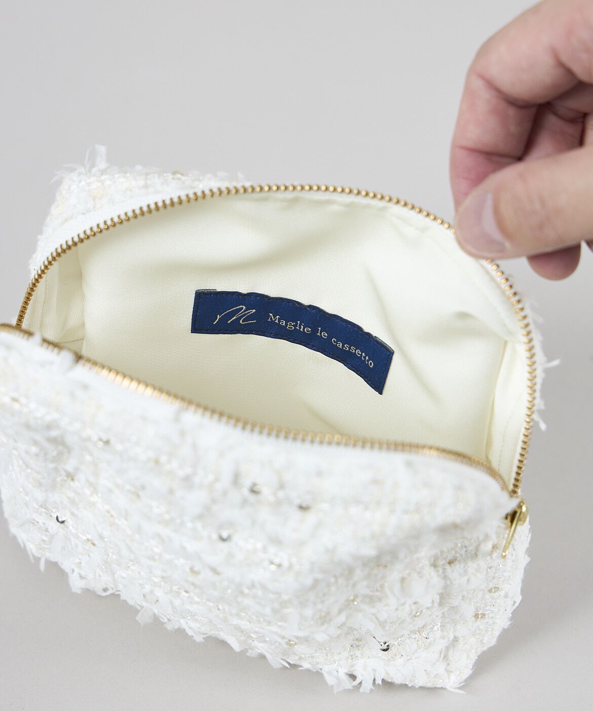 Maglie le cassetto「ツイードポーチ」|その他|