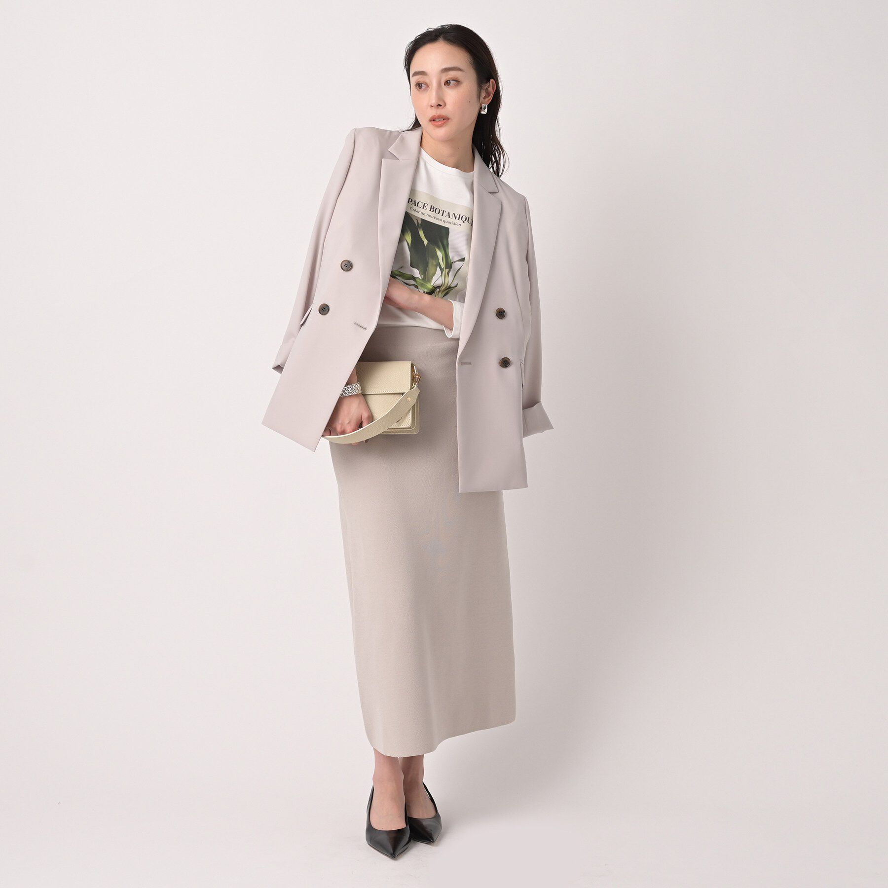 UNTITLED「【コットン100/洗える】フォトロングTシャツ」|Tシャツ・カットソー|