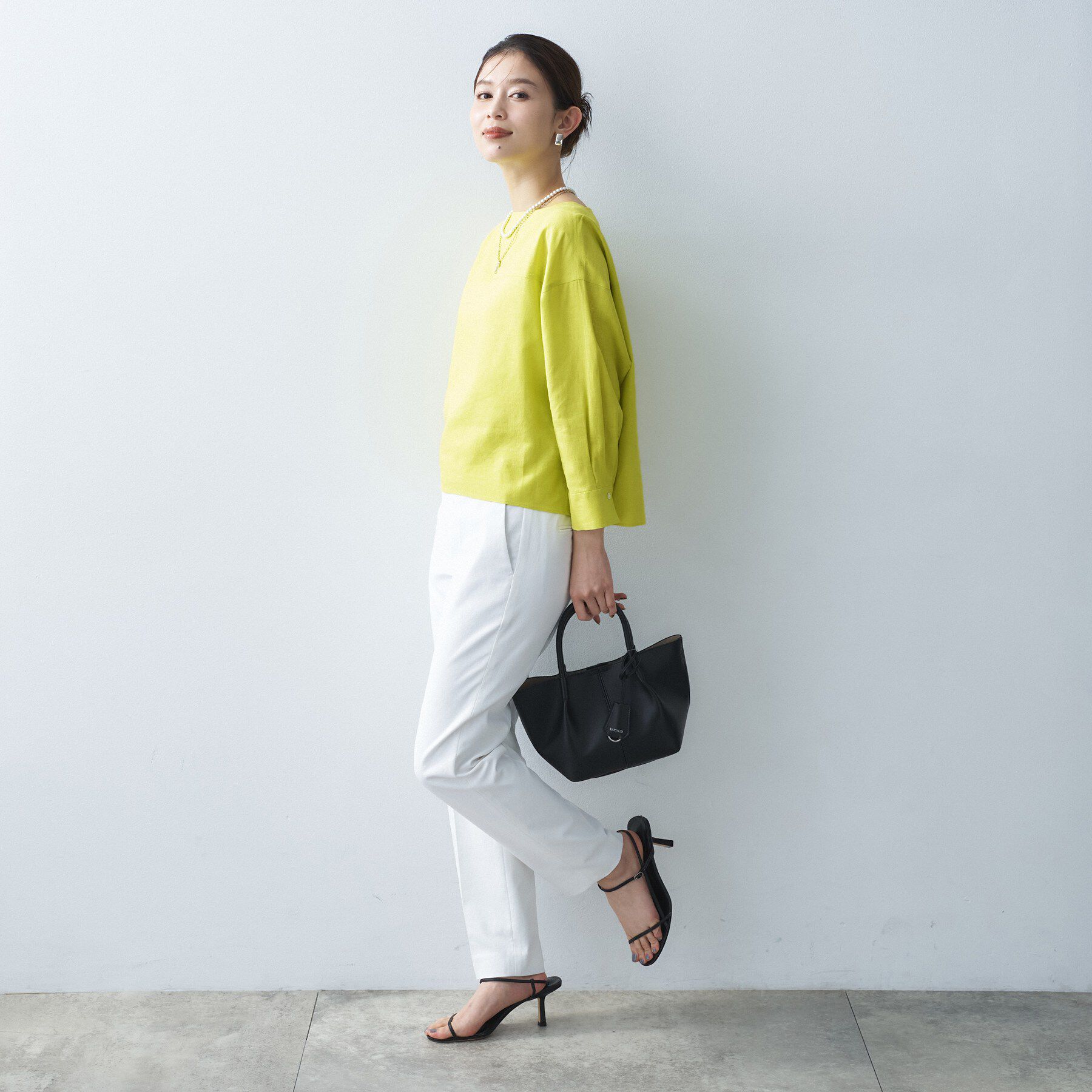 UNTITLED「ボートネックブラウス」|シャツ・ブラウス|