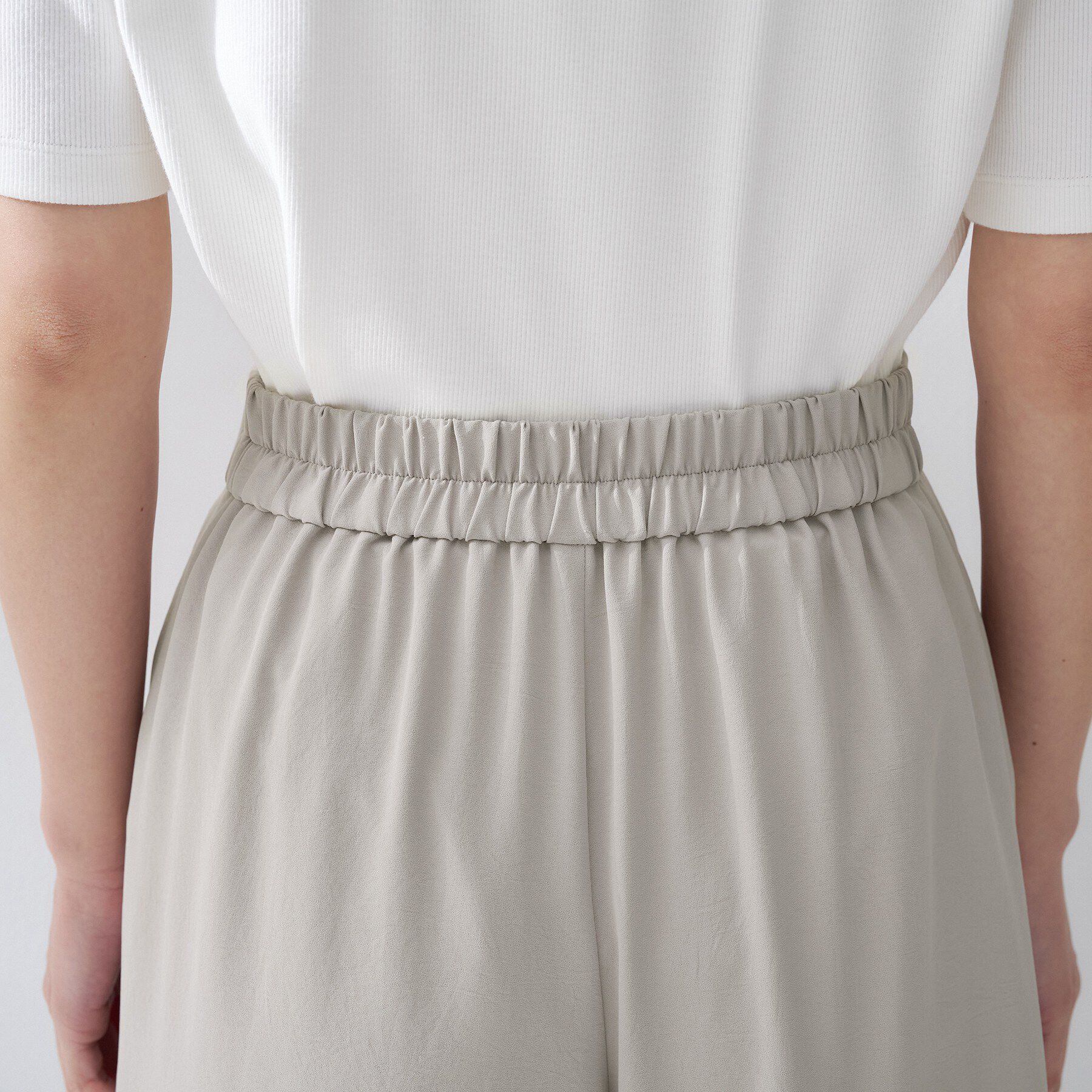 UNTITLED「【夏の名品セットアップが今年も登場！/はっ水/遮熱】リラクミスト ガウチョパンツ」|その他|