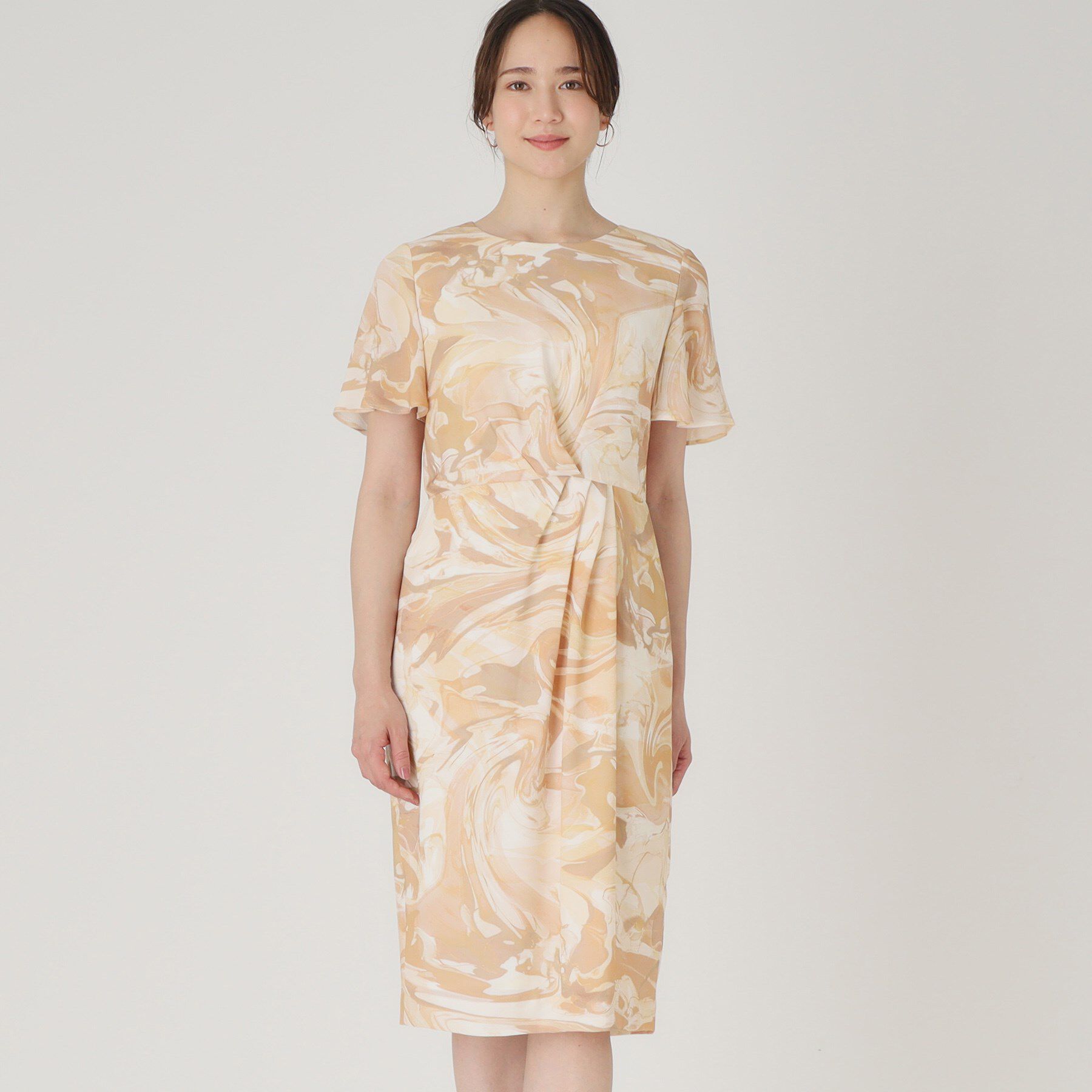 COUP DE CHANCE「【洗える／日本製】柄ワンピース」|ワンピース|