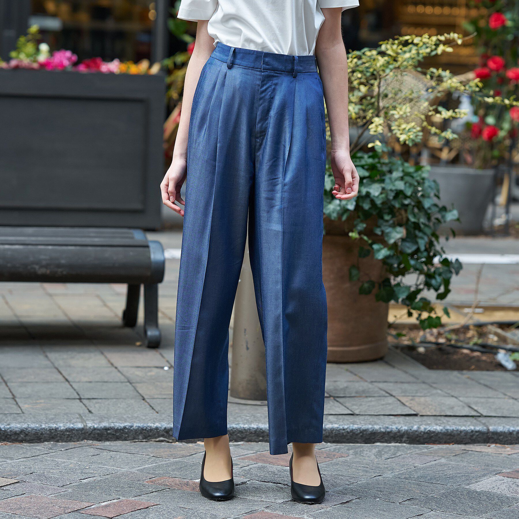 DRESSTERIOR「【大人MUSE5月号掲載】デニムタックストレートパンツ」|その他|