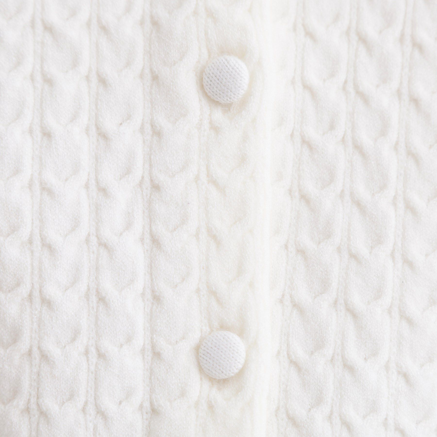 grove「ミニケーブルクルーネックカーディガン」|カーディガン|