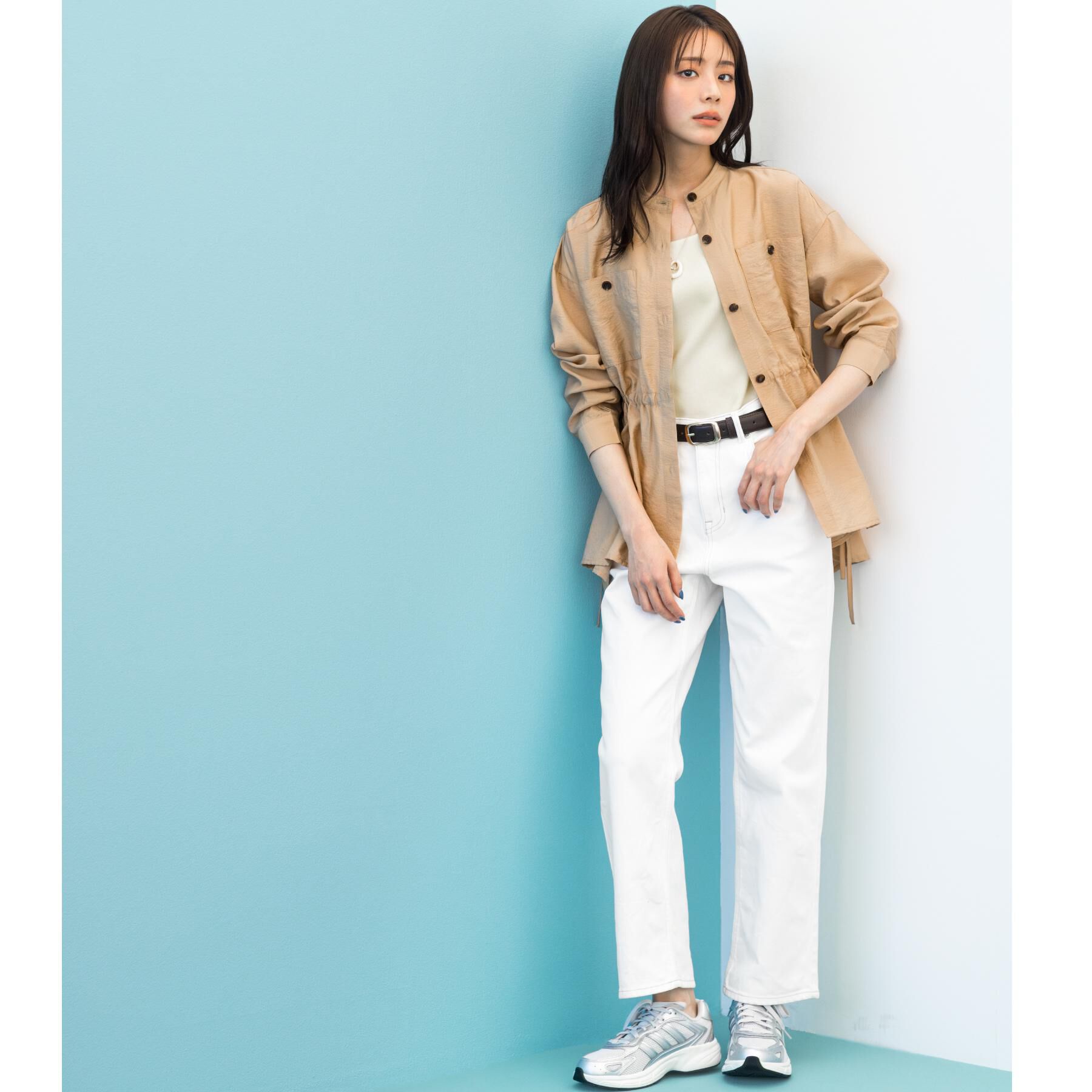 grove「【貴島明日香さん着用・選べる着丈】大人のためのストレートデニムパンツ」|デニム|