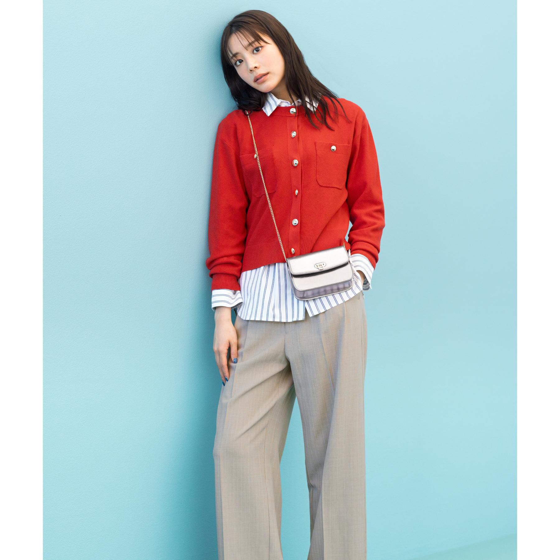 grove「【貴島明日香さん着用】フロントポケットカーディガン」|カーディガン|