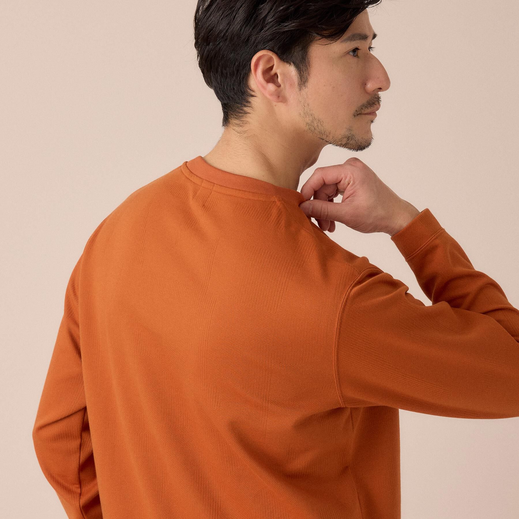 TAKEO KIKUCHI「【尾州ファブリック】ジャカードカットソー」|Tシャツ・カットソー|