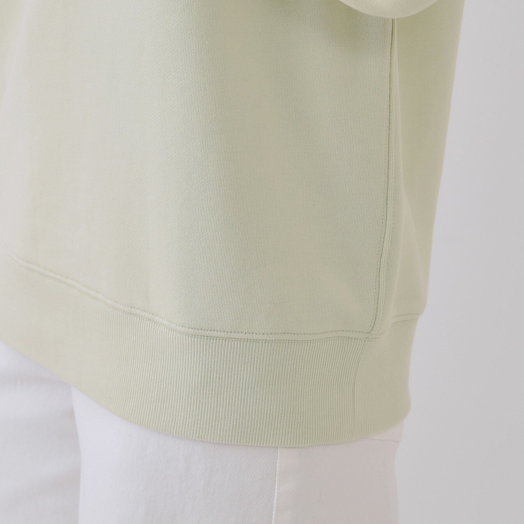 OPAQUE.CLIP「フロッキーロゴスウェット【洗濯機洗い可】」|Tシャツ・カットソー|