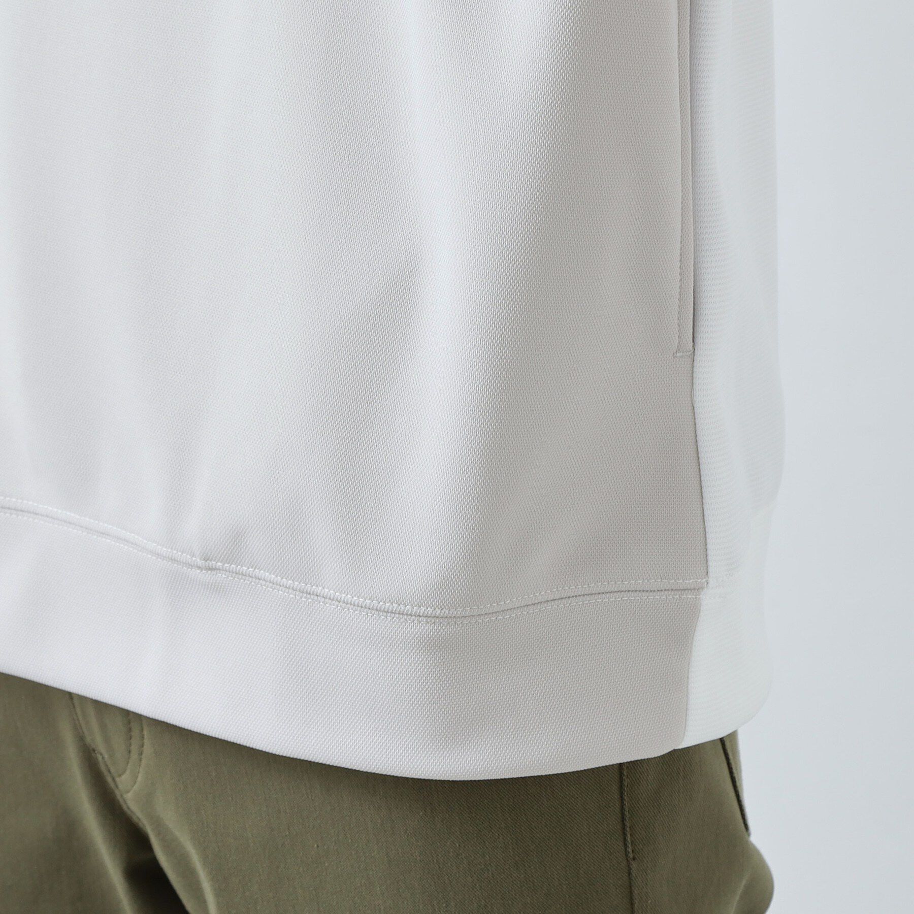 THE SHOP TK「【大人の為の絶妙バランス】パネル切替パーカ 濯機機OK」|パーカー|