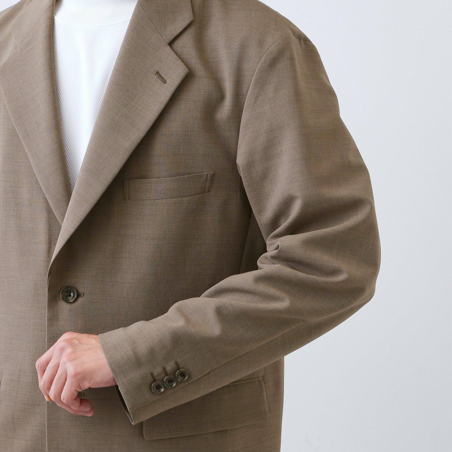 THE SHOP TK「AVANT LINO リラックスジャケット セットアップ可／洗濯機OK」|テーラードジャケット|