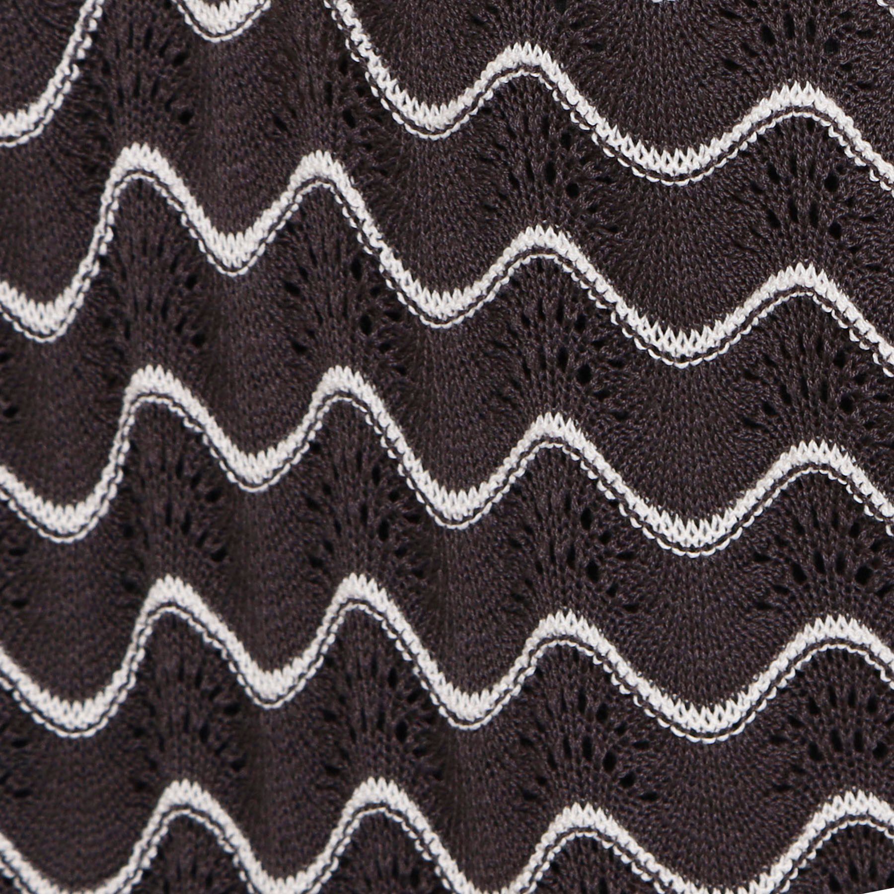 THE SHOP TK「レトロムード漂う ジャカードポロニット」|ニット・セーター|