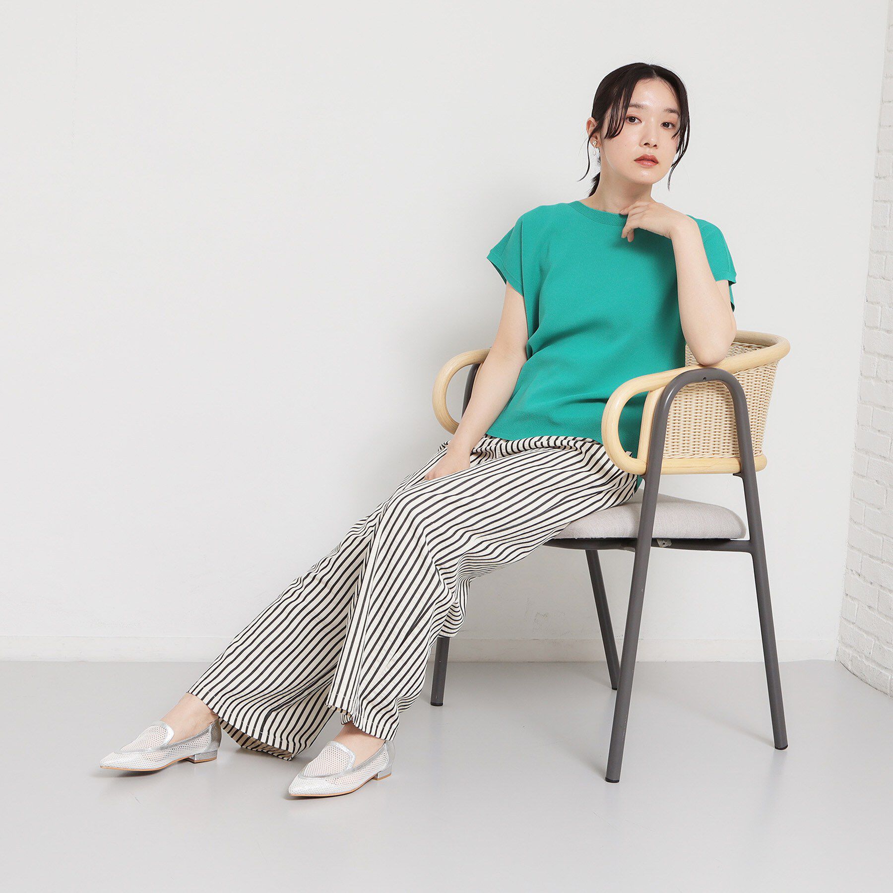 THE SHOP TK「ドビーストライプイージーパンツ」|その他|