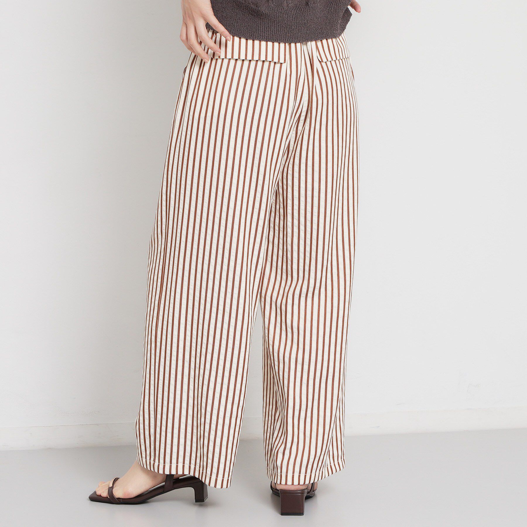 THE SHOP TK「ドビーストライプイージーパンツ」|その他|