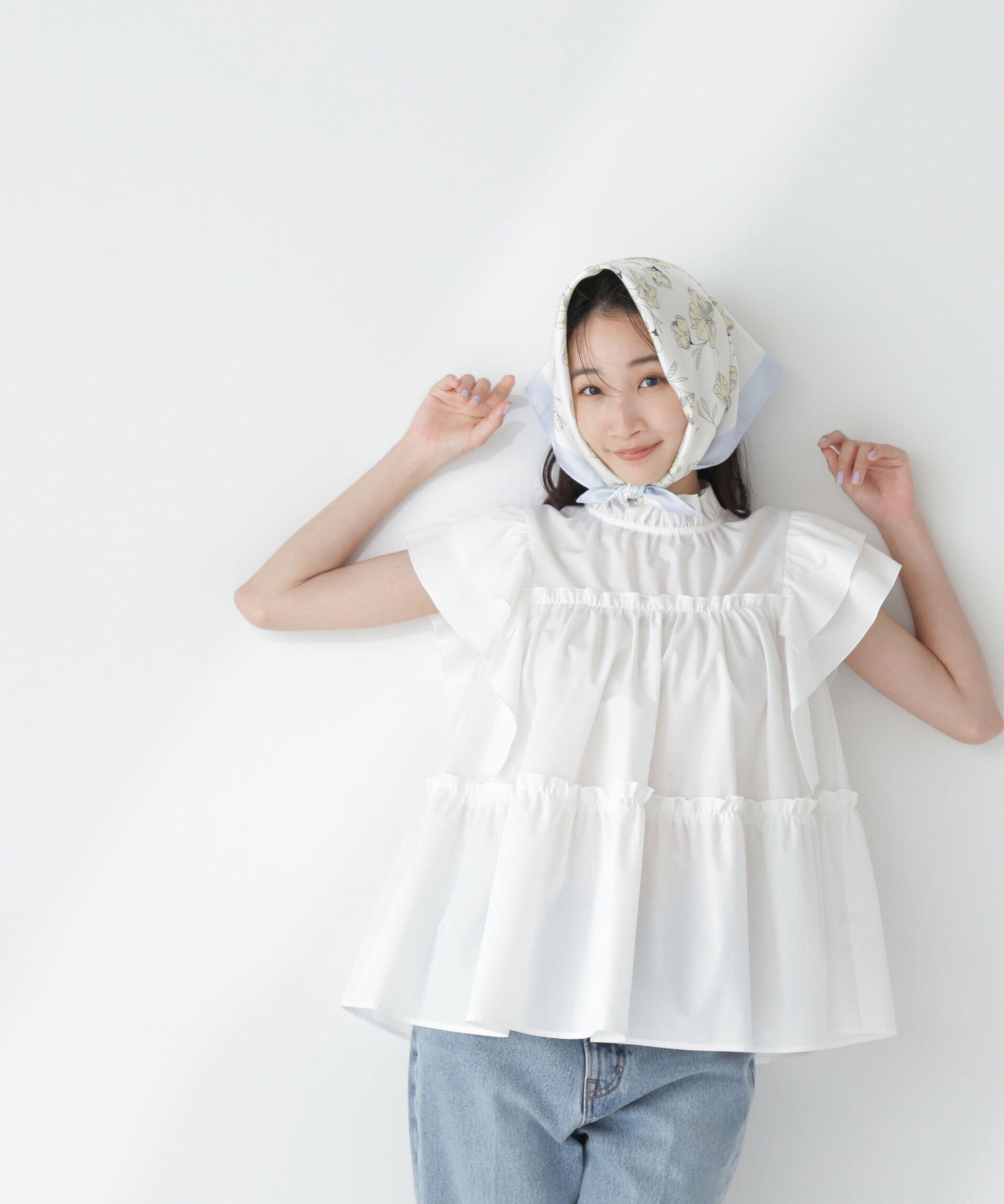  「コミックフラワースカーフ」|マフラー|