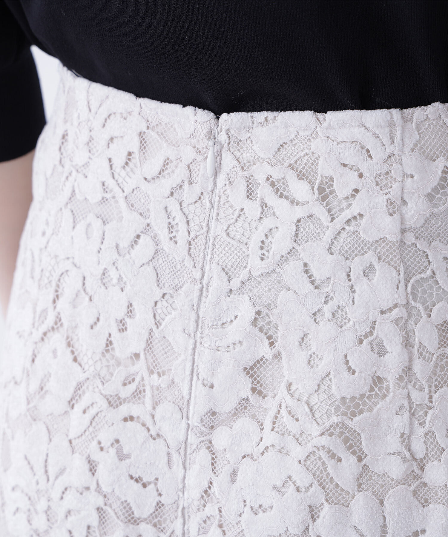  「モールレースナロースカート」|スカート|