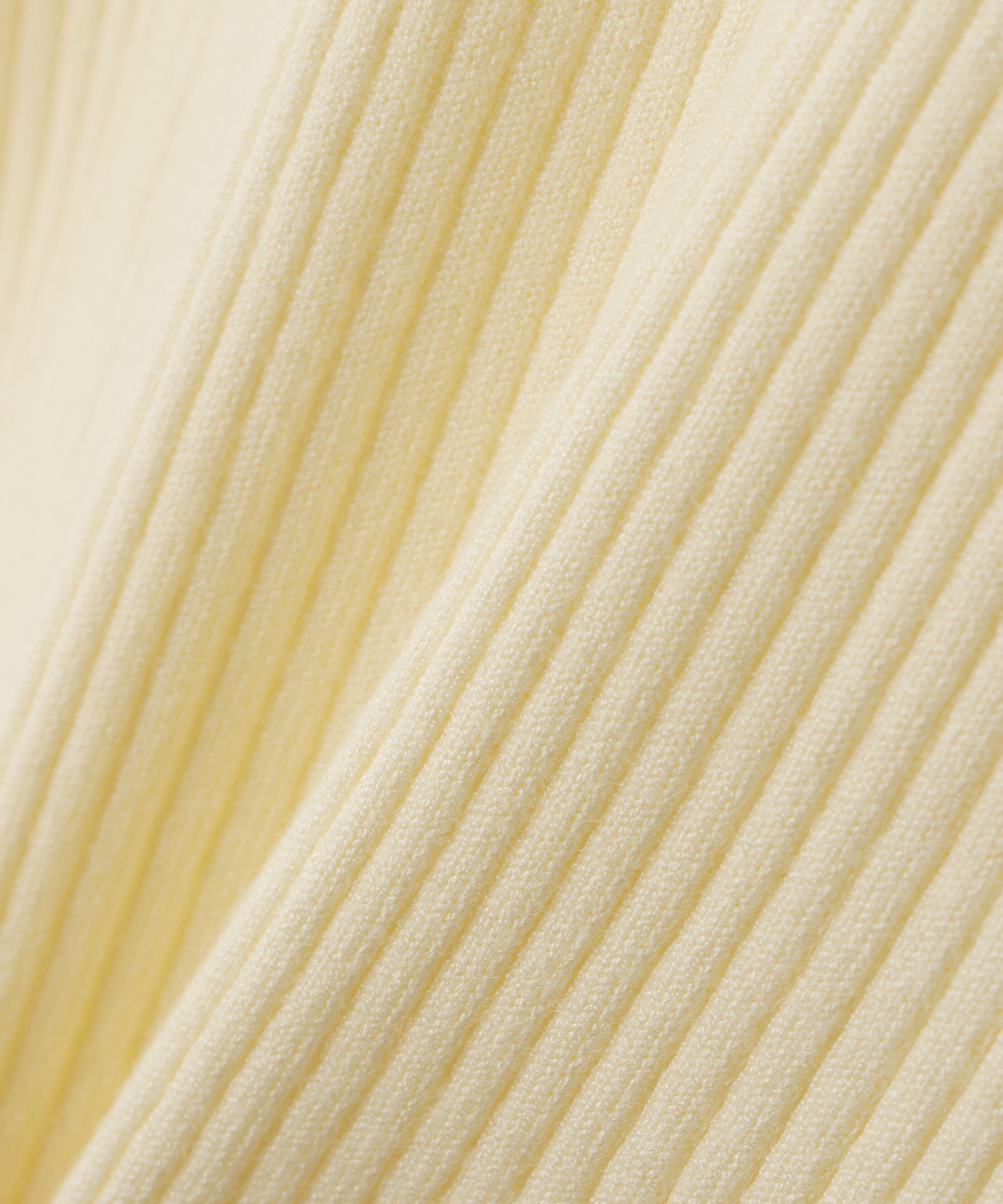  「ダブルカラーVネックリブニット」|ニット・セーター|