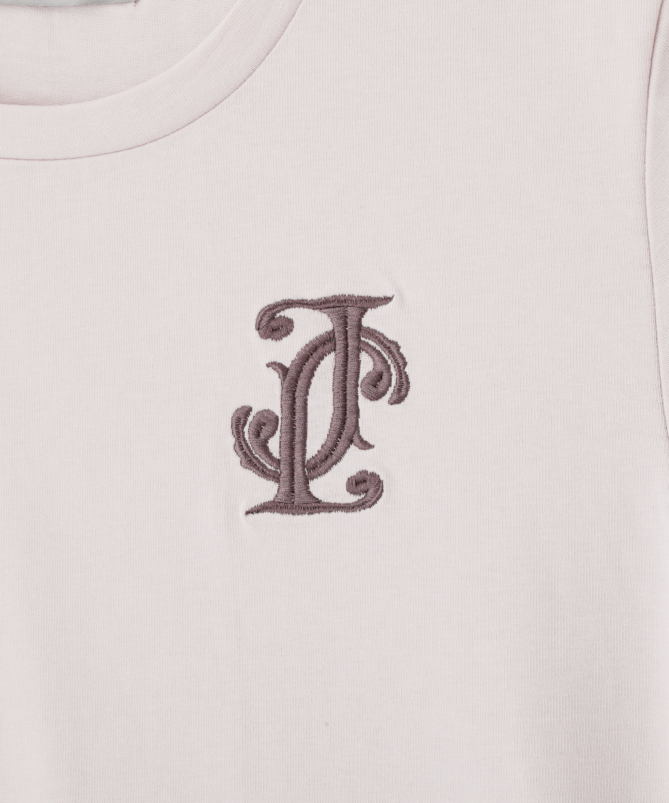  「クロスJモチーフ刺繍ロゴTシャツ」|Tシャツ・カットソー|