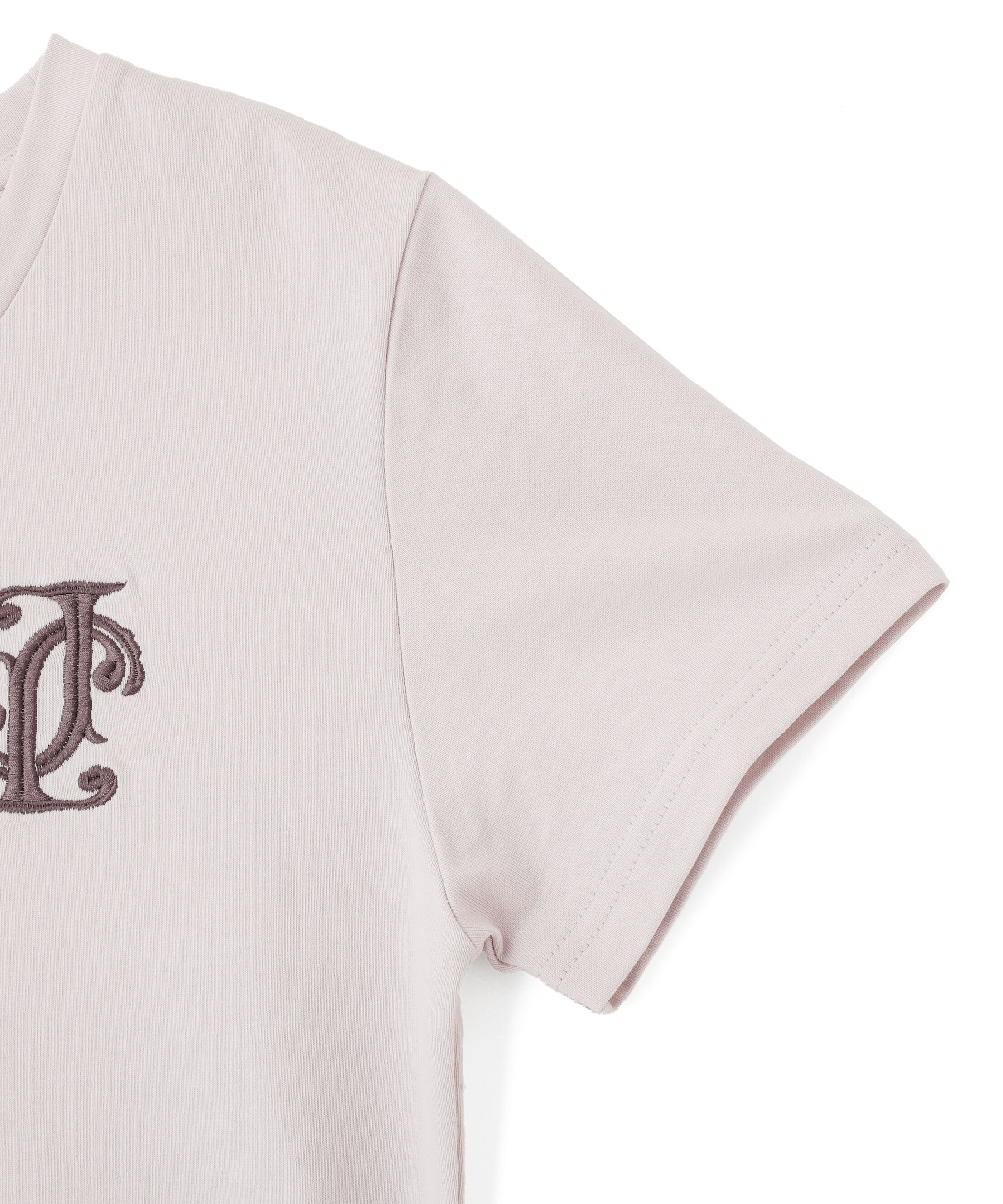  「クロスJモチーフ刺繍ロゴTシャツ」|Tシャツ・カットソー|