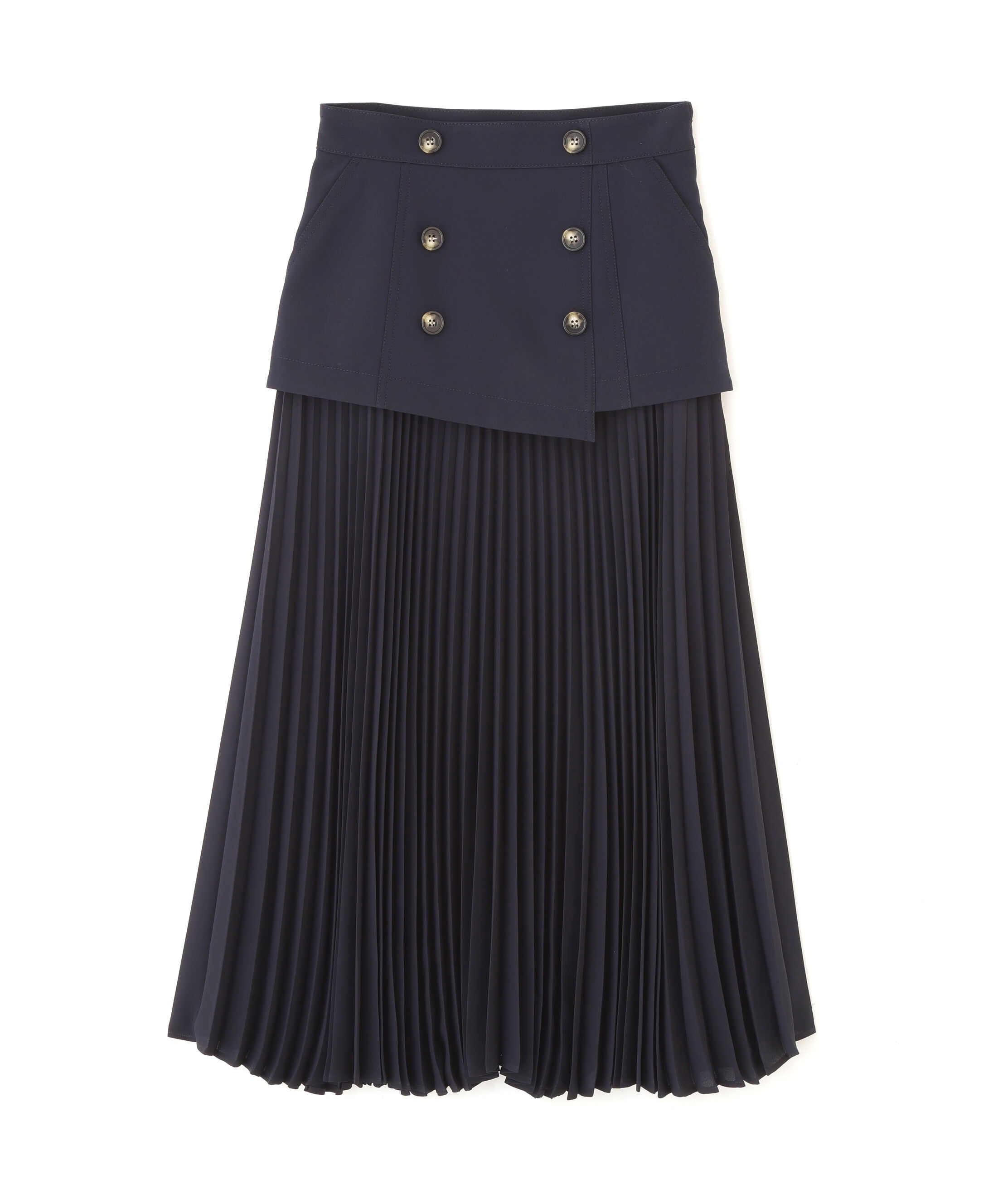  「ソフトオックスプリーツスカート」|スカート|
