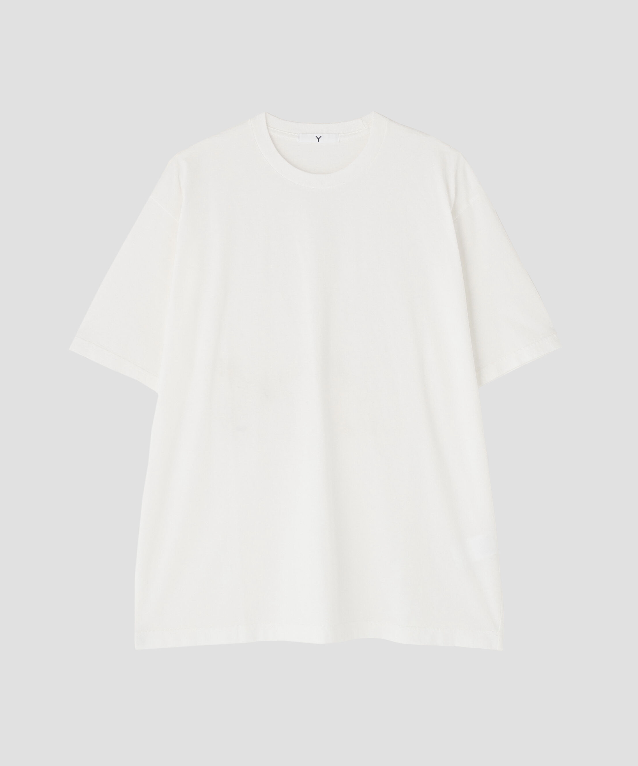 YLEVE 「Ｙ / ORGANIC COTTON JERSEY SHORT SLEEVE T‐SHIRT」|Tシャツ・カットソー|ホワイト