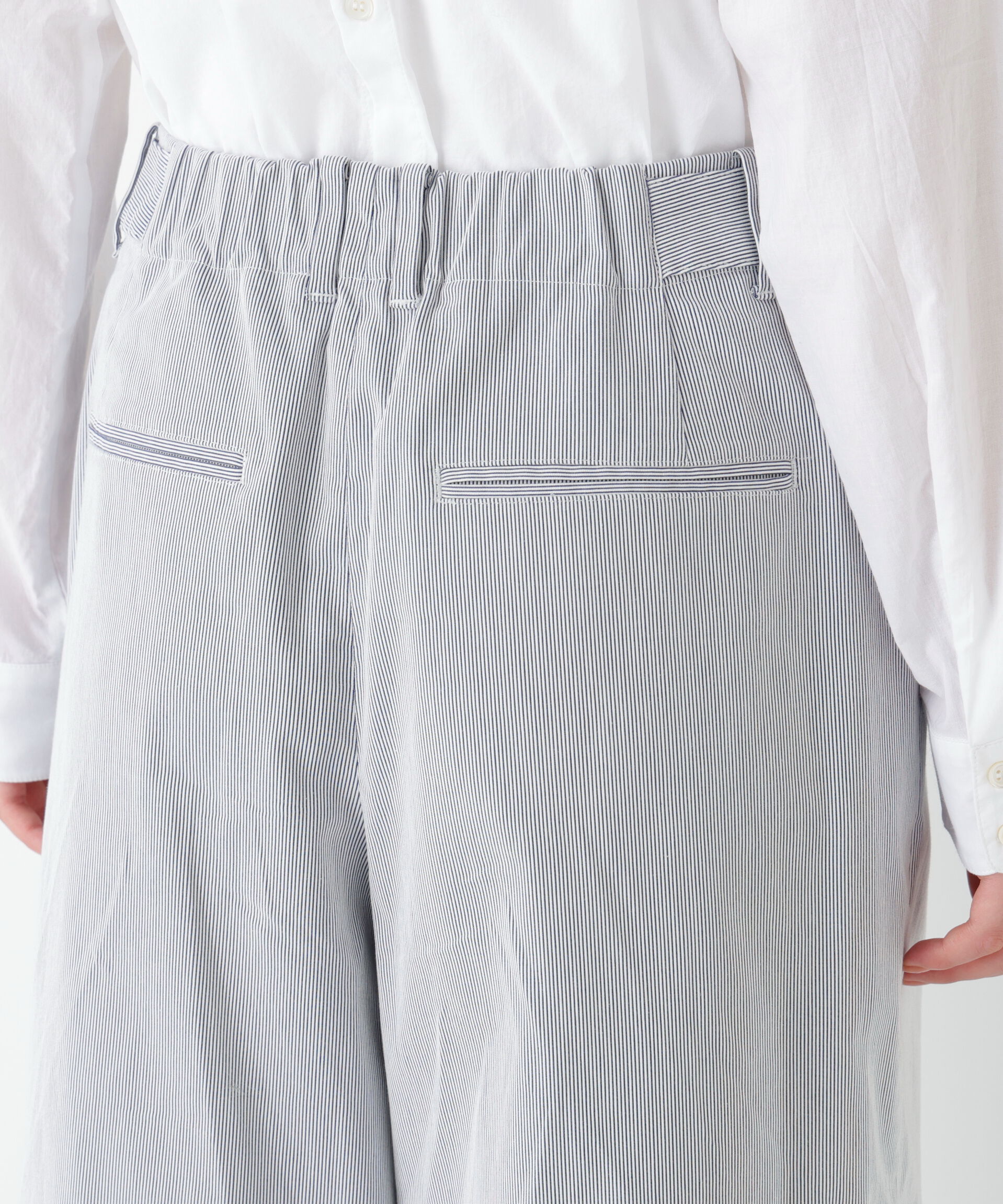  「◆《ウォッシャブル/マルチサイズ》コードストレッチガウチョパンツ」|その他|