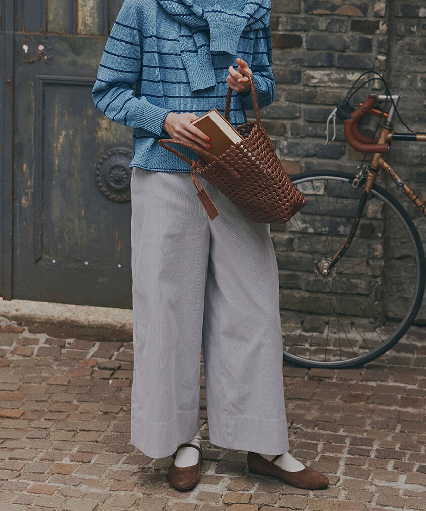  「◆《ウォッシャブル/マルチサイズ》コードストレッチガウチョパンツ」|その他|