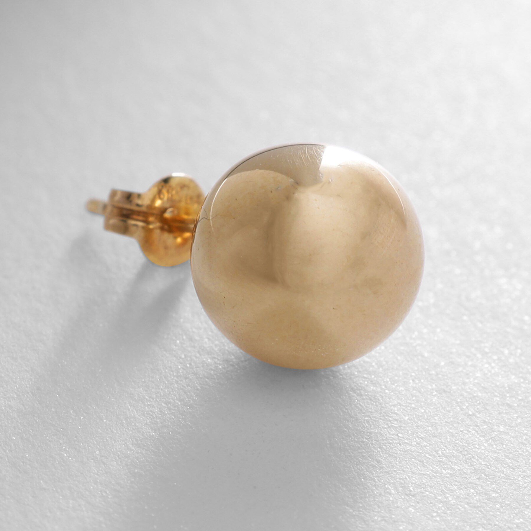 COCOSHNIK ONKITSCH「シルバー ホロウボール スタッドピアスS GP」|ピアス|