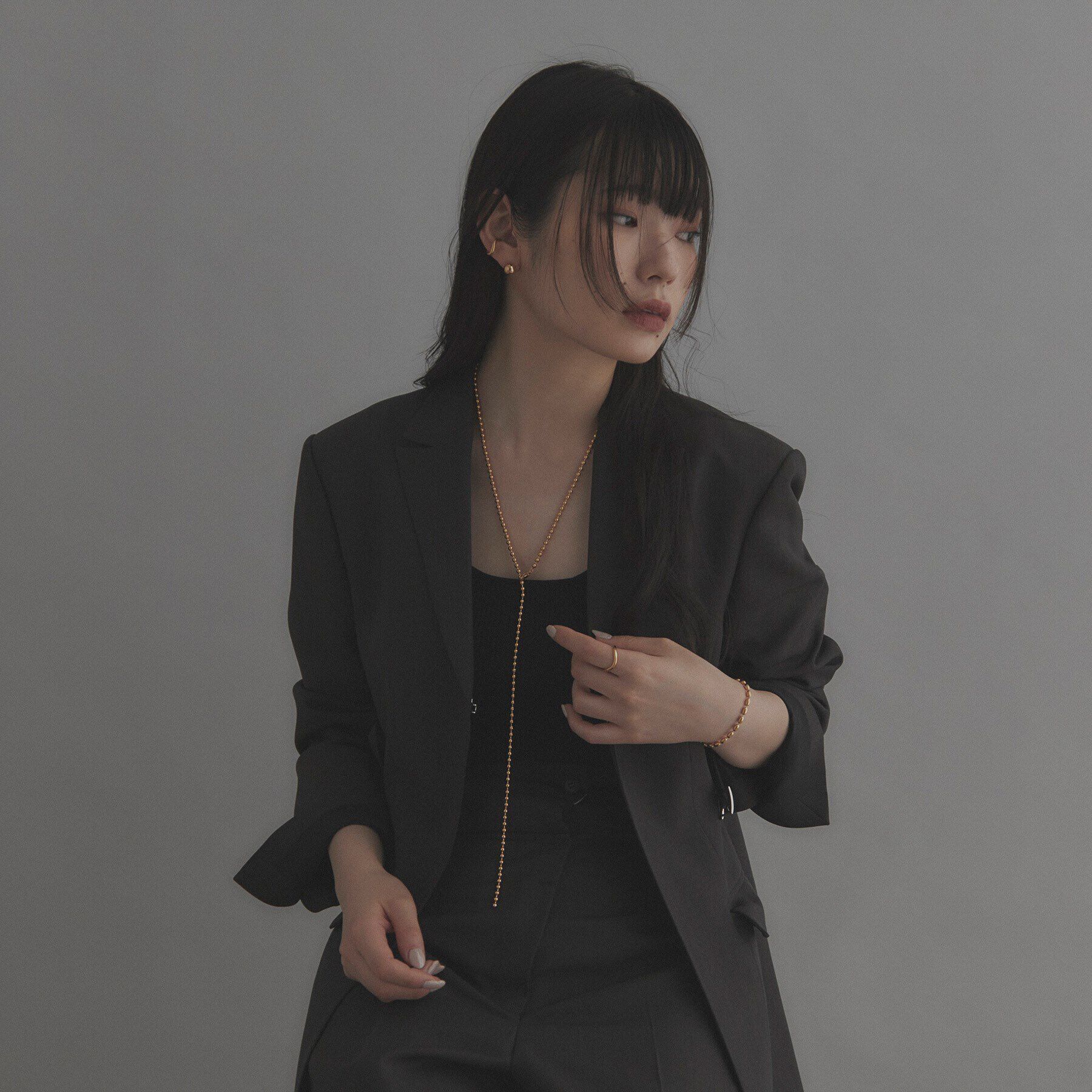 COCOSHNIK ONKITSCH「シルバー ホロウボール スタッドピアスS GP」|ピアス|