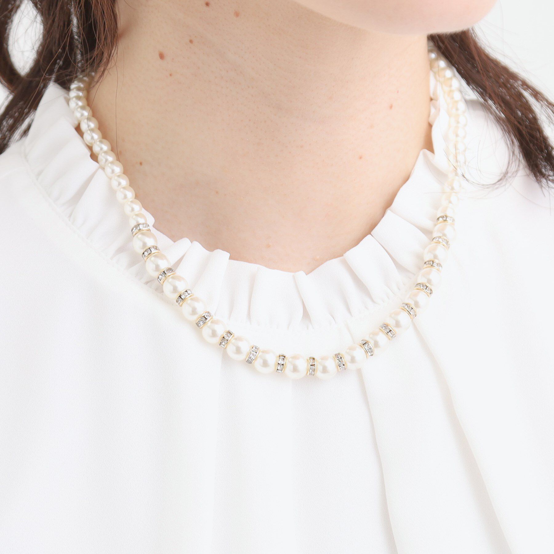 SHOO･LA･RUE「【セレモニー】ロンデルマグネットネックレス」|ネックレス|