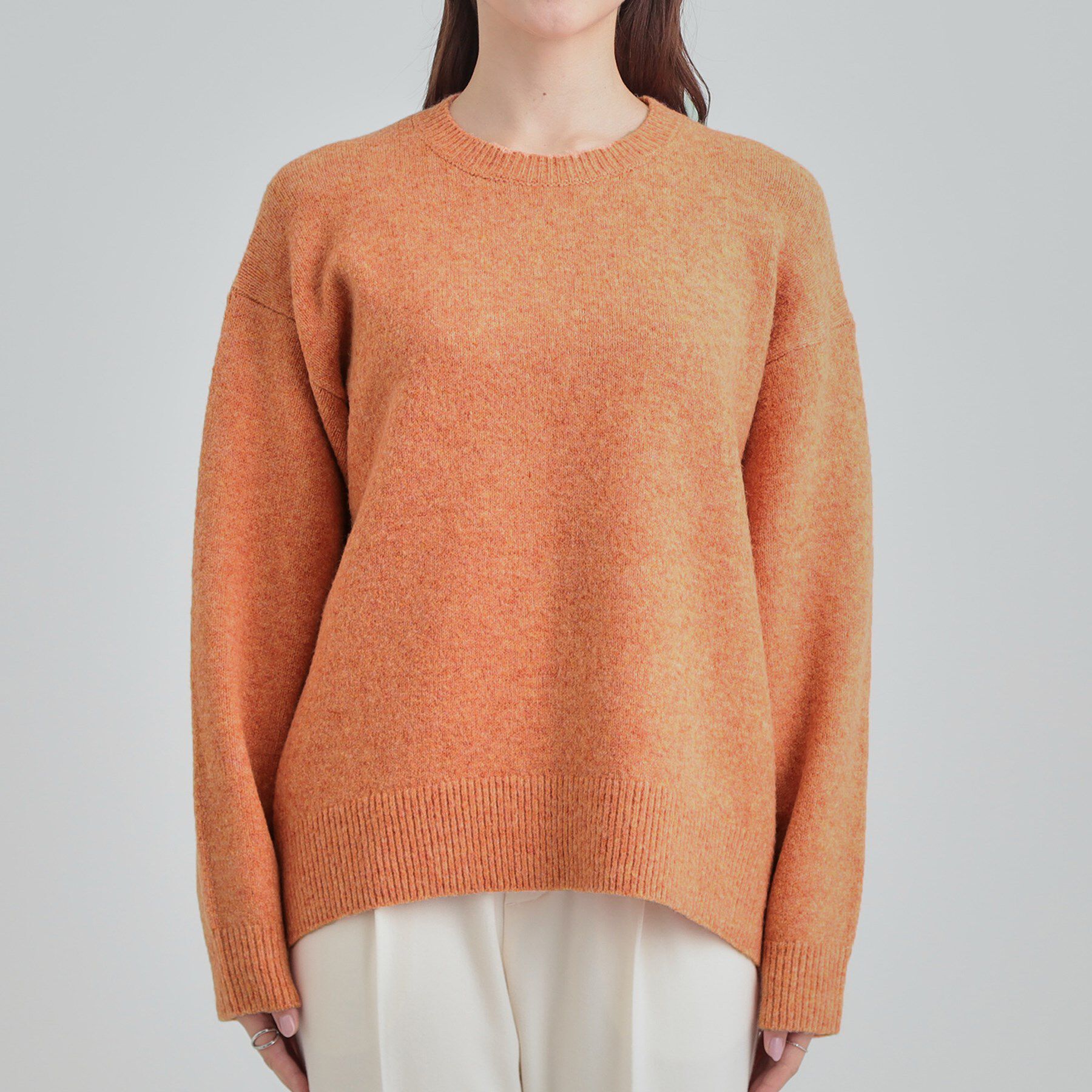 SHOO･LA･RUE「【洗濯機可】選べる８色で色違いも欲しくなる ふんわりゆるニット」|ニット・セーター|