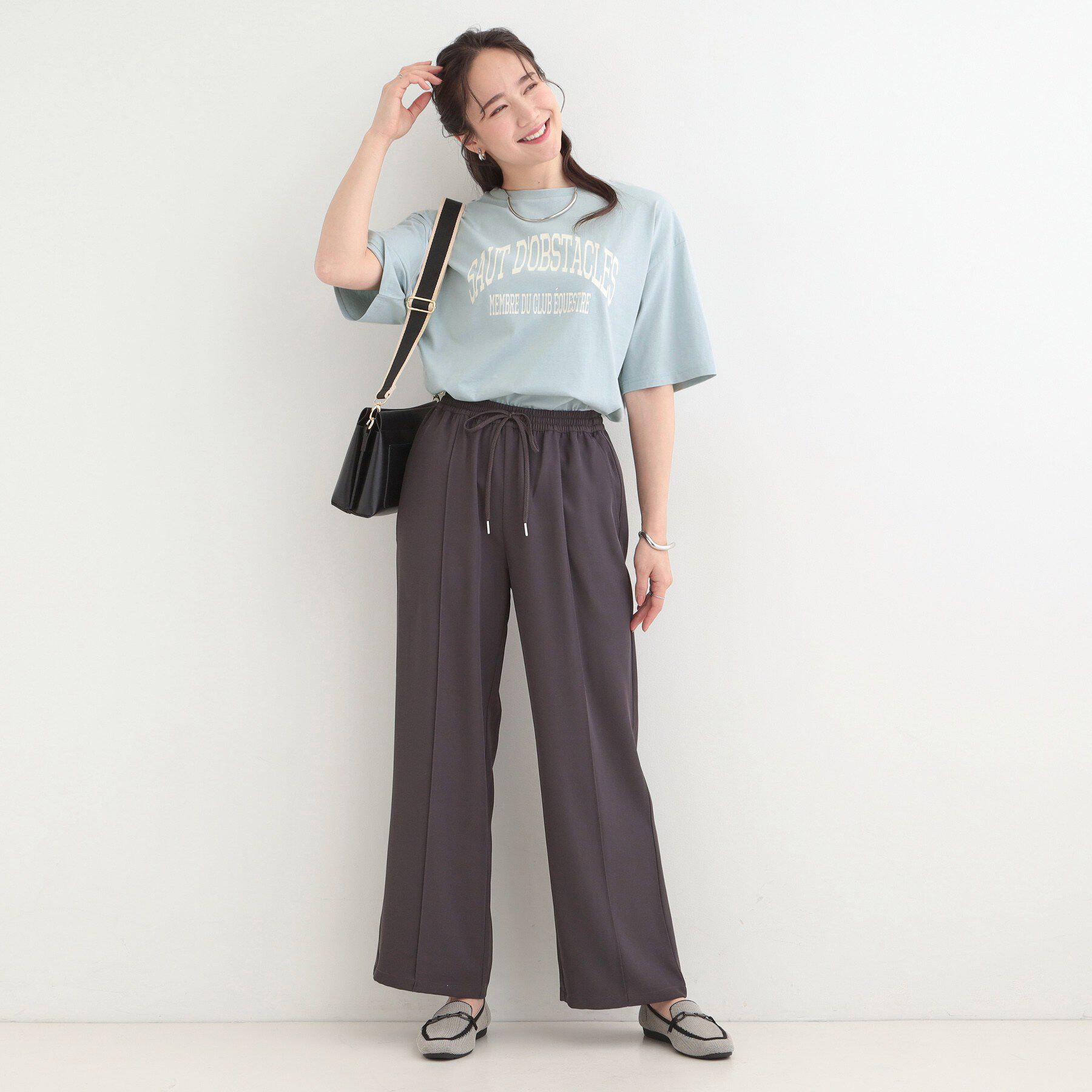 SHOO･LA･RUE「プチプラ 無地＆プリントアソート ベーシックTシャツ」|Tシャツ・カットソー|