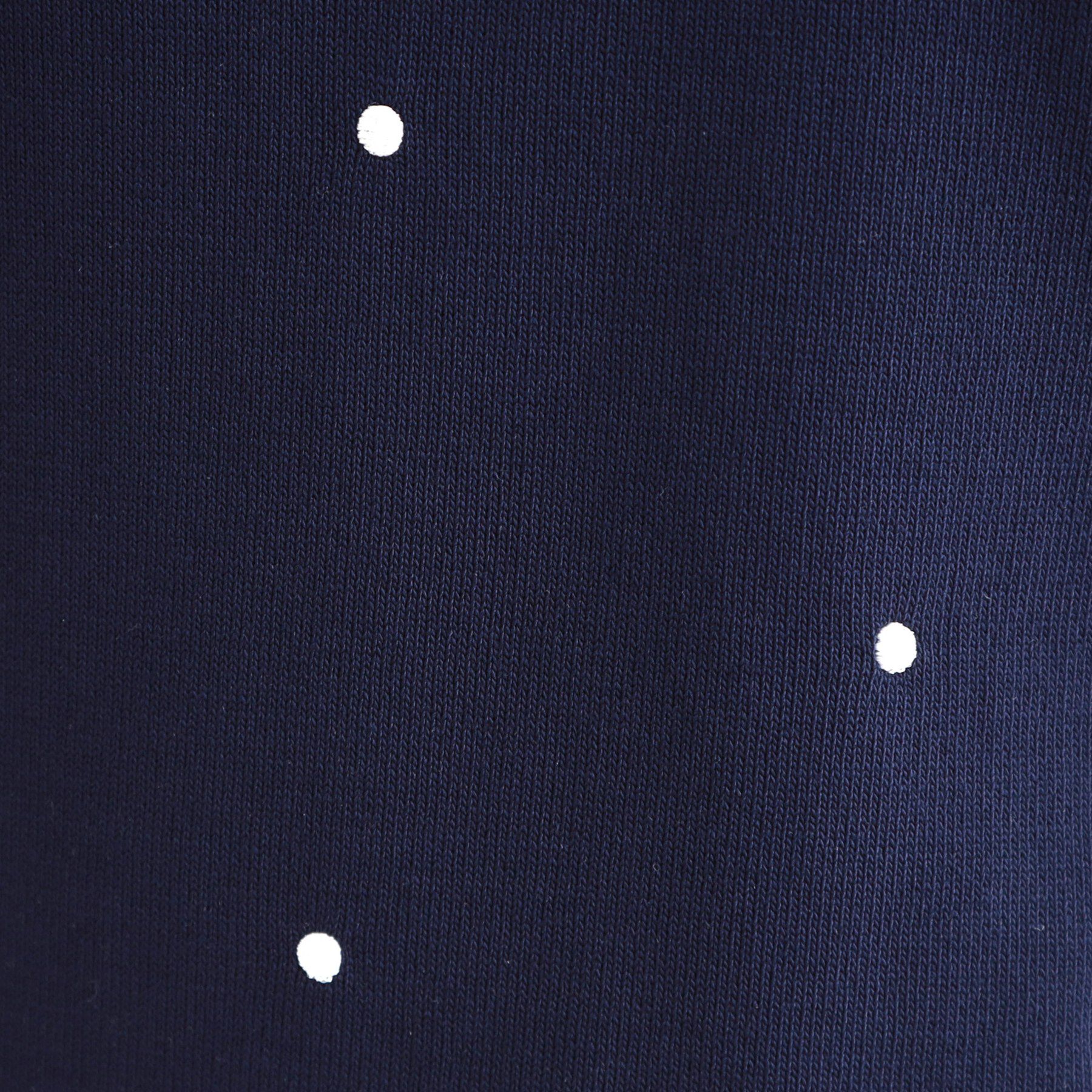 SHOO･LA･RUE「【S-LL】大人かわいい　ドット刺繍5分袖ニット」|ニット・セーター|