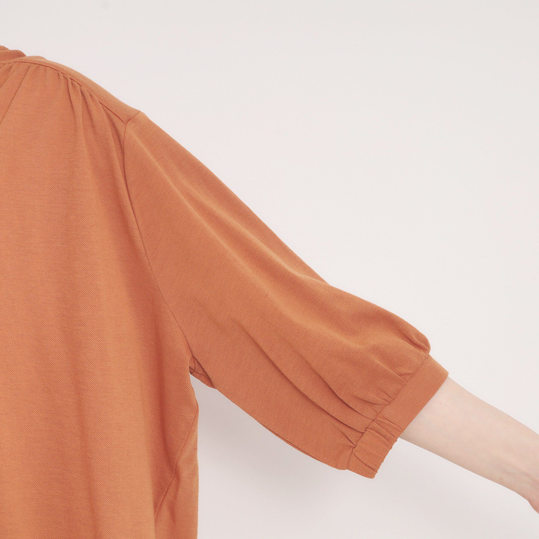 SHOO･LA･RUE「【洗える】カットツイルキーネックシャツワンピ」|ワンピース|