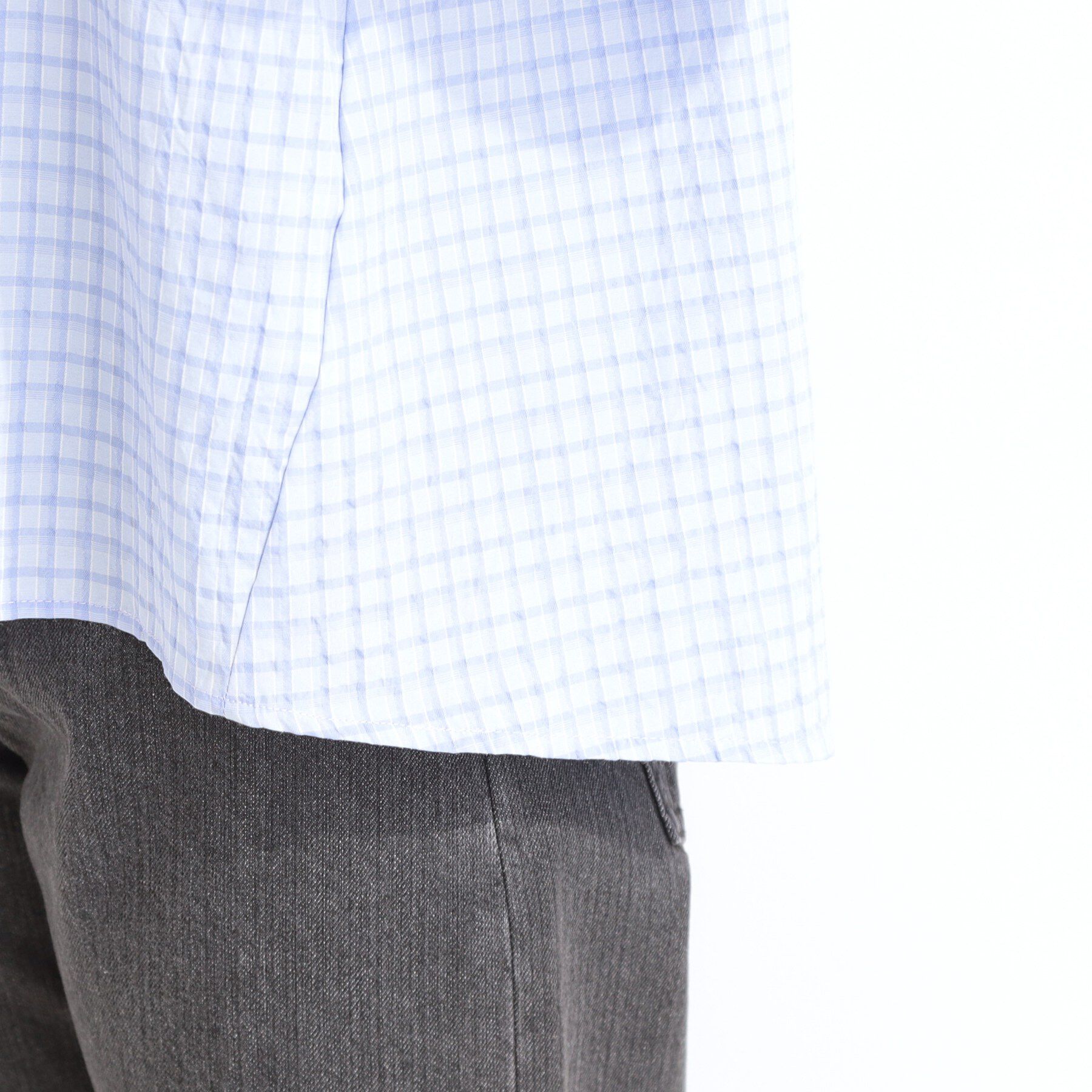 SHOO･LA･RUE「【セットアップ可】サッカーチェック柄ブラウス」|シャツ・ブラウス|