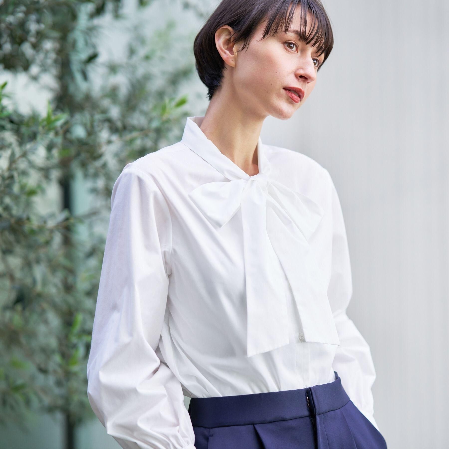 Dessin「【入卒/セレモニー】ボウタイリボンブラウス」|シャツ・ブラウス|