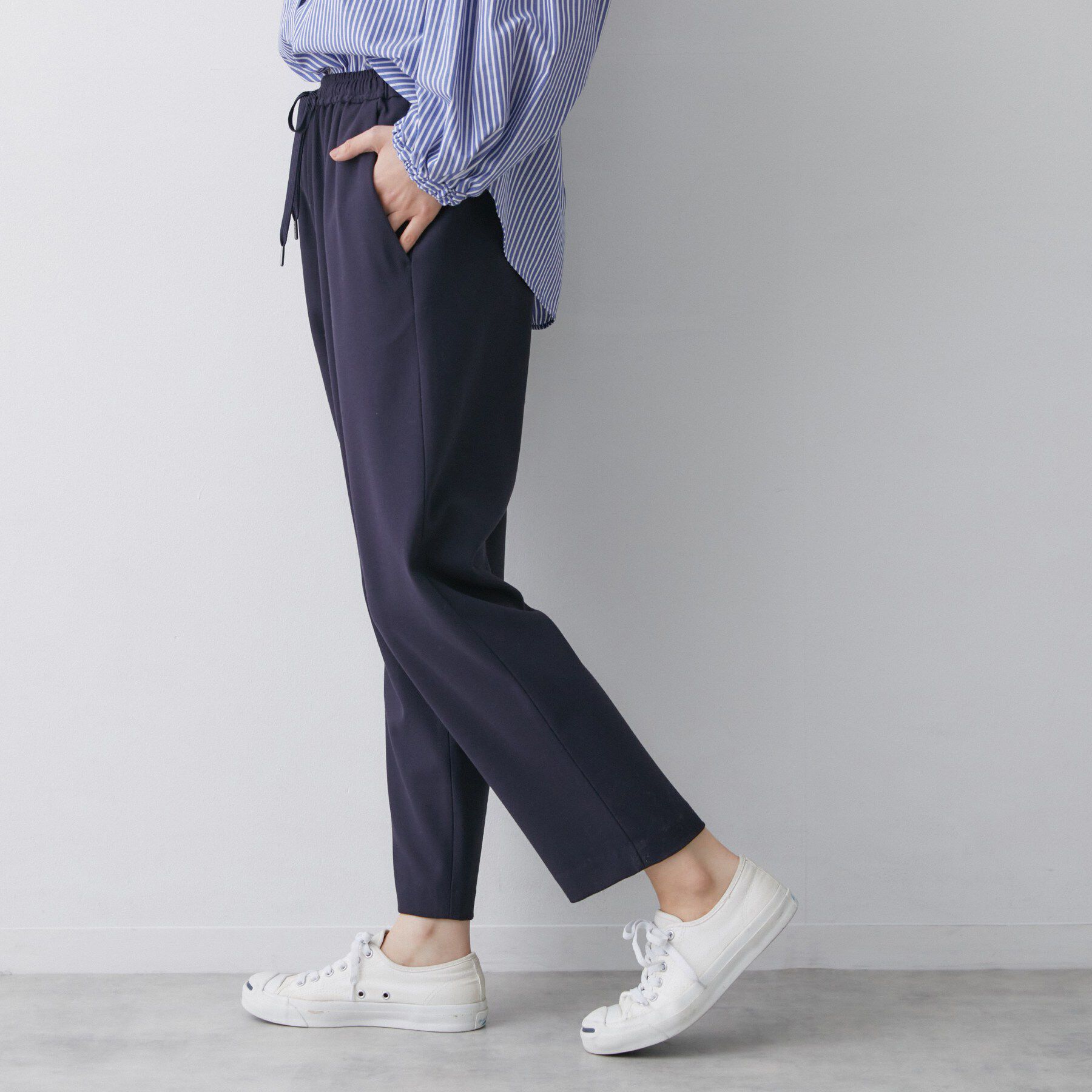 Dessin「【洗える】ストレッチツイルテーパードパンツ」|その他|