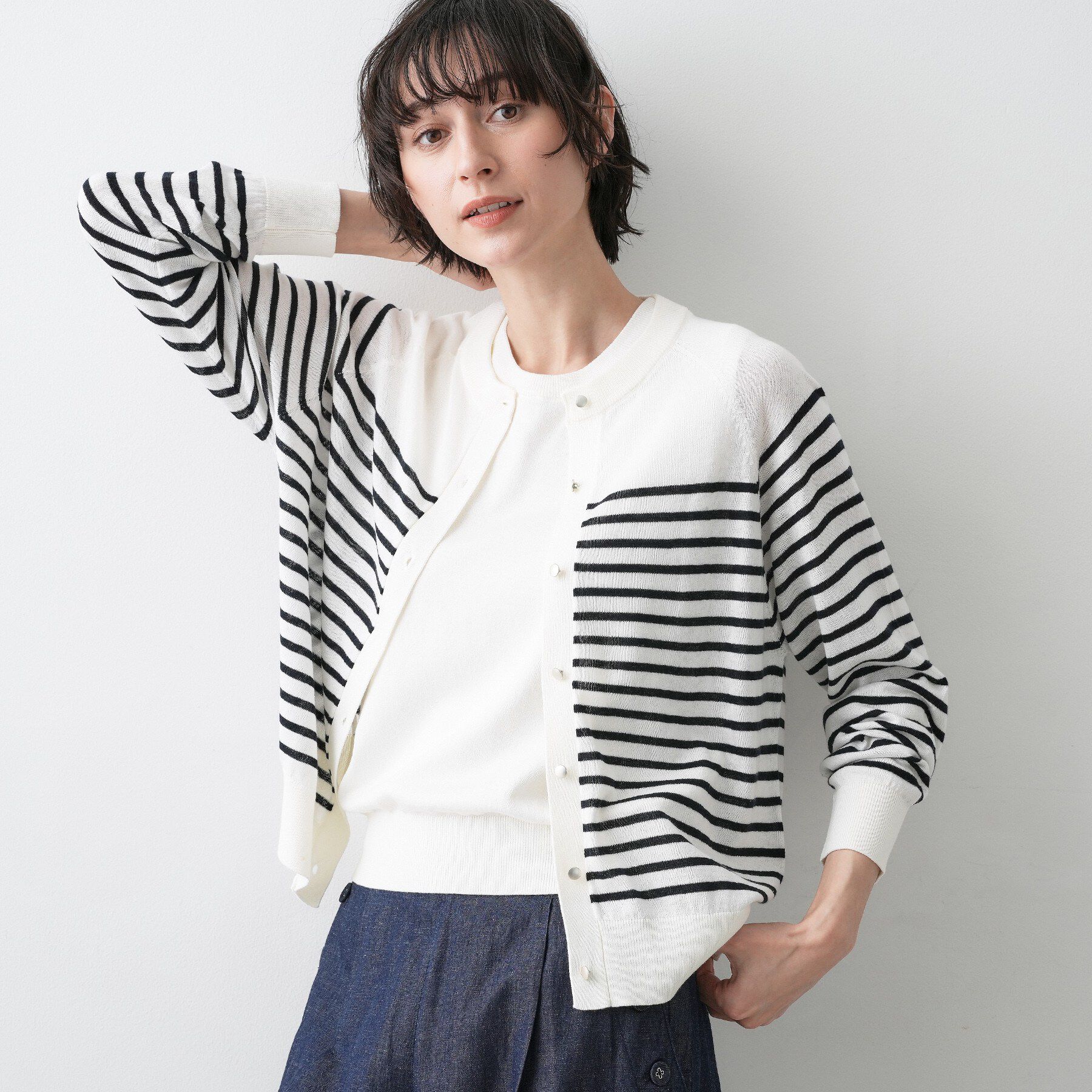 Dessin「【2点セット/洗える】アンサンブルニット」|ニット・セーター|