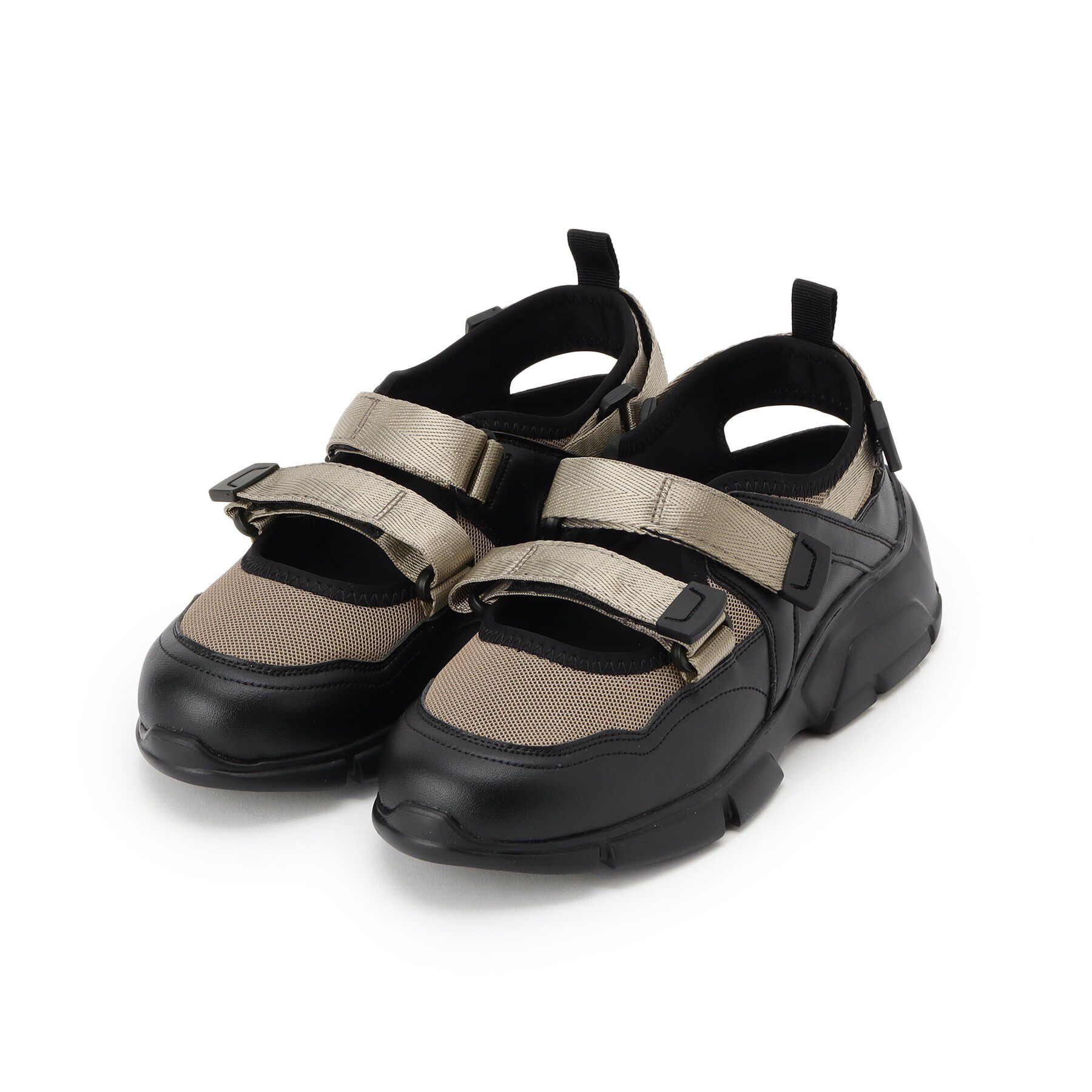 Dessin「ダブルストラップスニーカーサンダル」|サンダル|ベージュ(552)