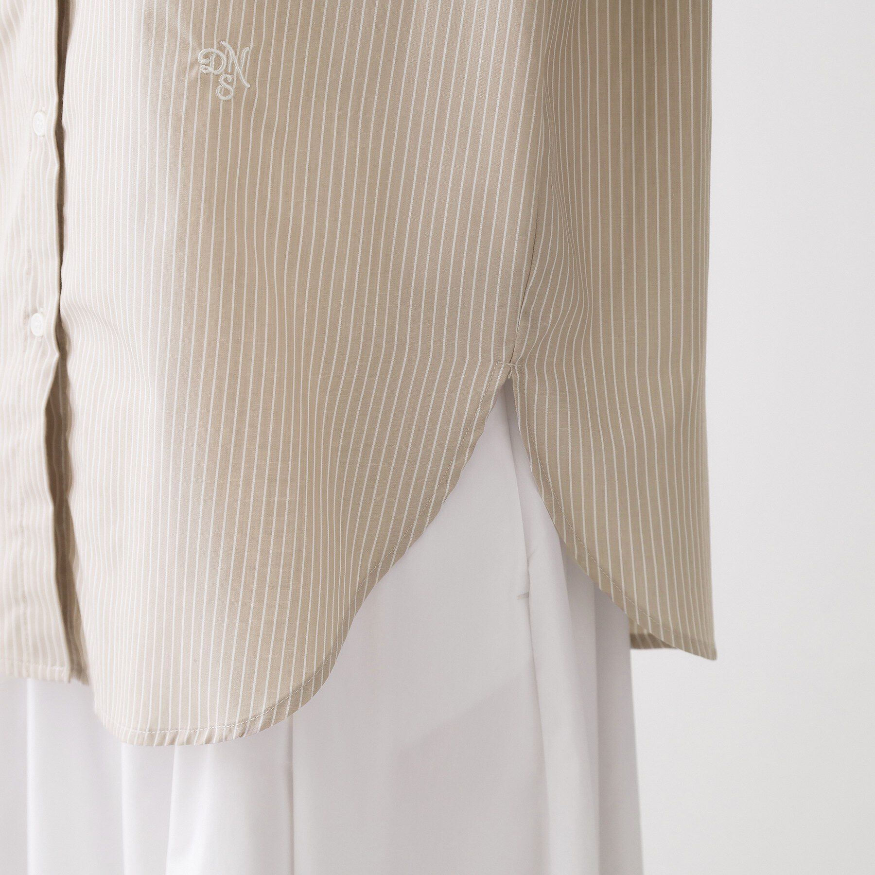 Dessin「【洗える】高密度ベーシックシャツ」|シャツ・ブラウス|