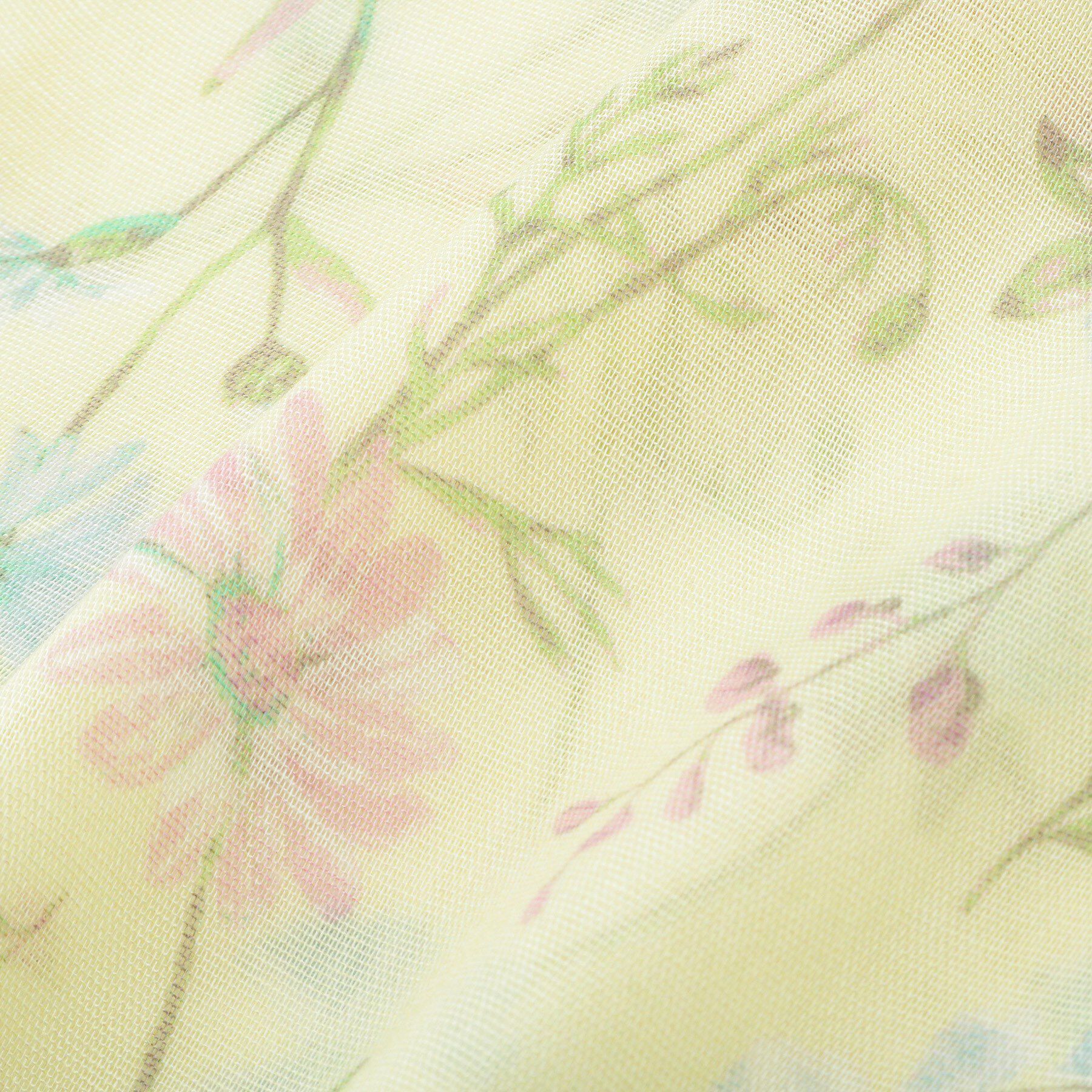 ITS&rsquo;DEMO「【UV／接触冷感／手洗い可】ボタニカルレーヨンストール」|ストール|