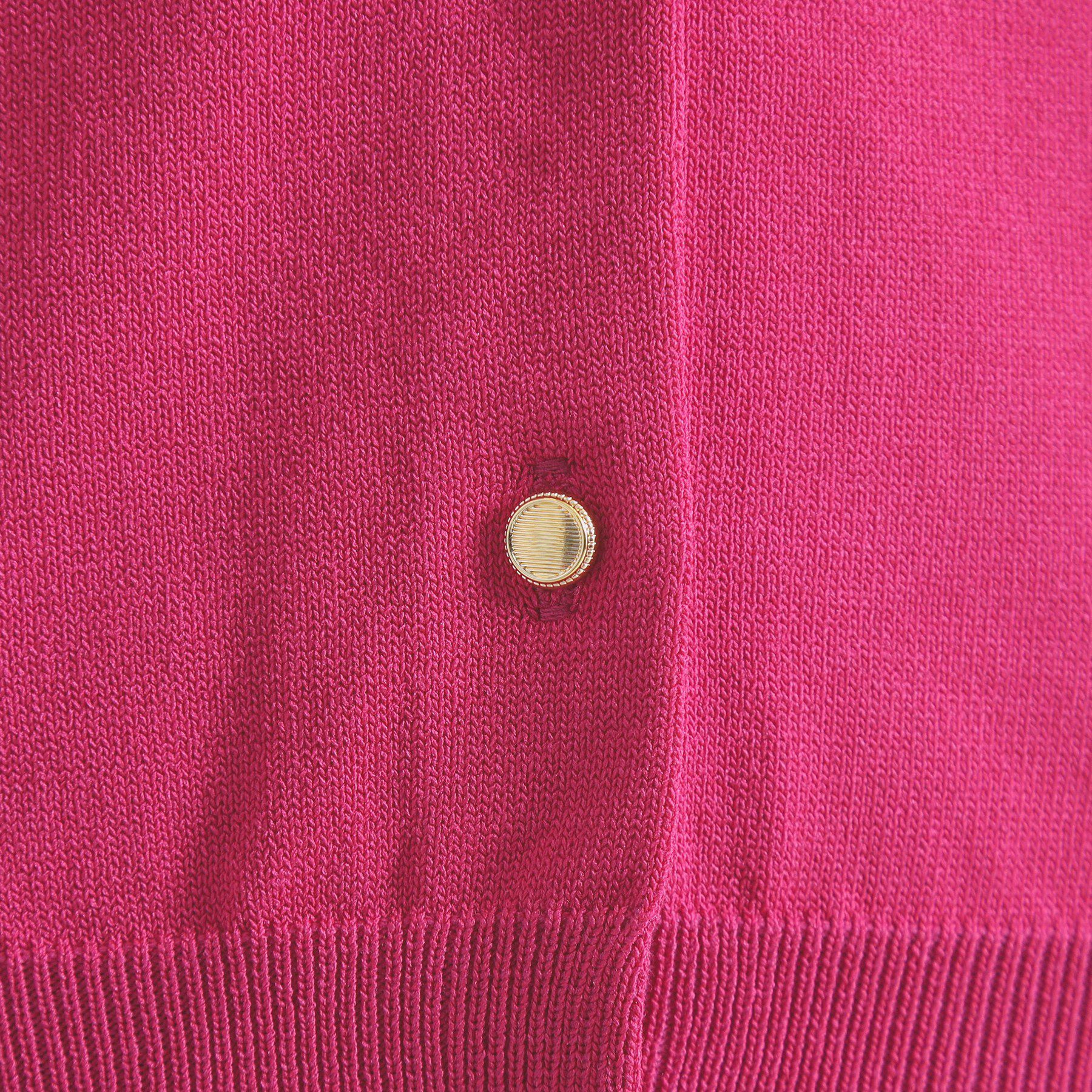 ITS&rsquo;DEMO「【繰り返し洗える／毛玉防止／洗濯機OK】タフニットクルーカーディガン」|カーディガン|